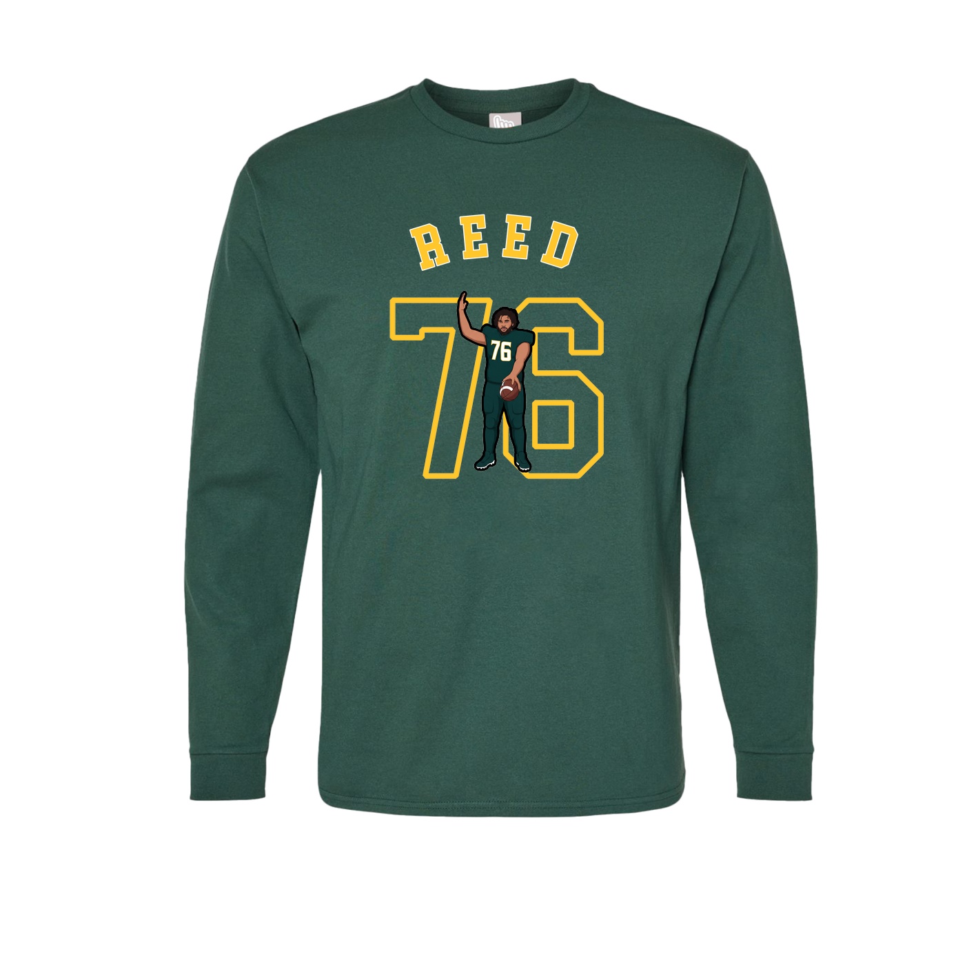 Long Sleeve Tee — Shirsey Arch in Green