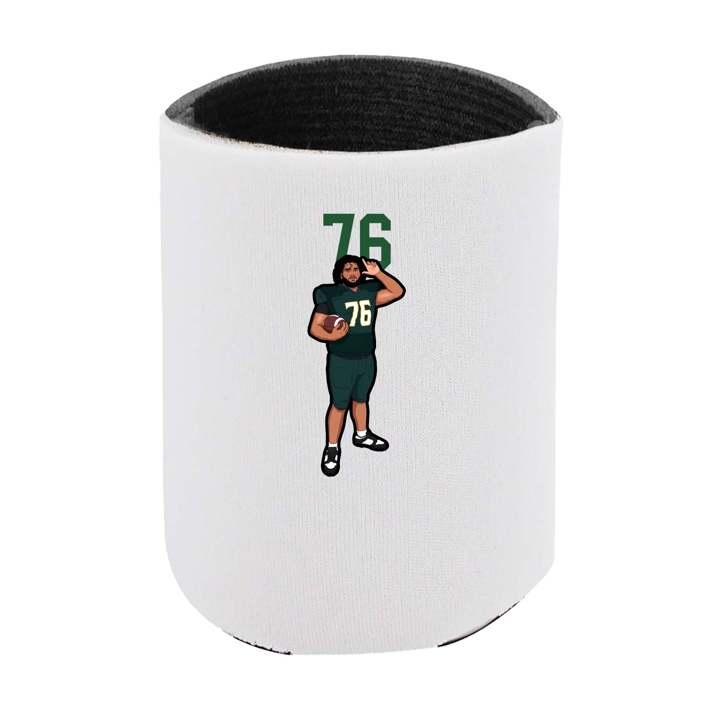 Can Holder — Number Top in White