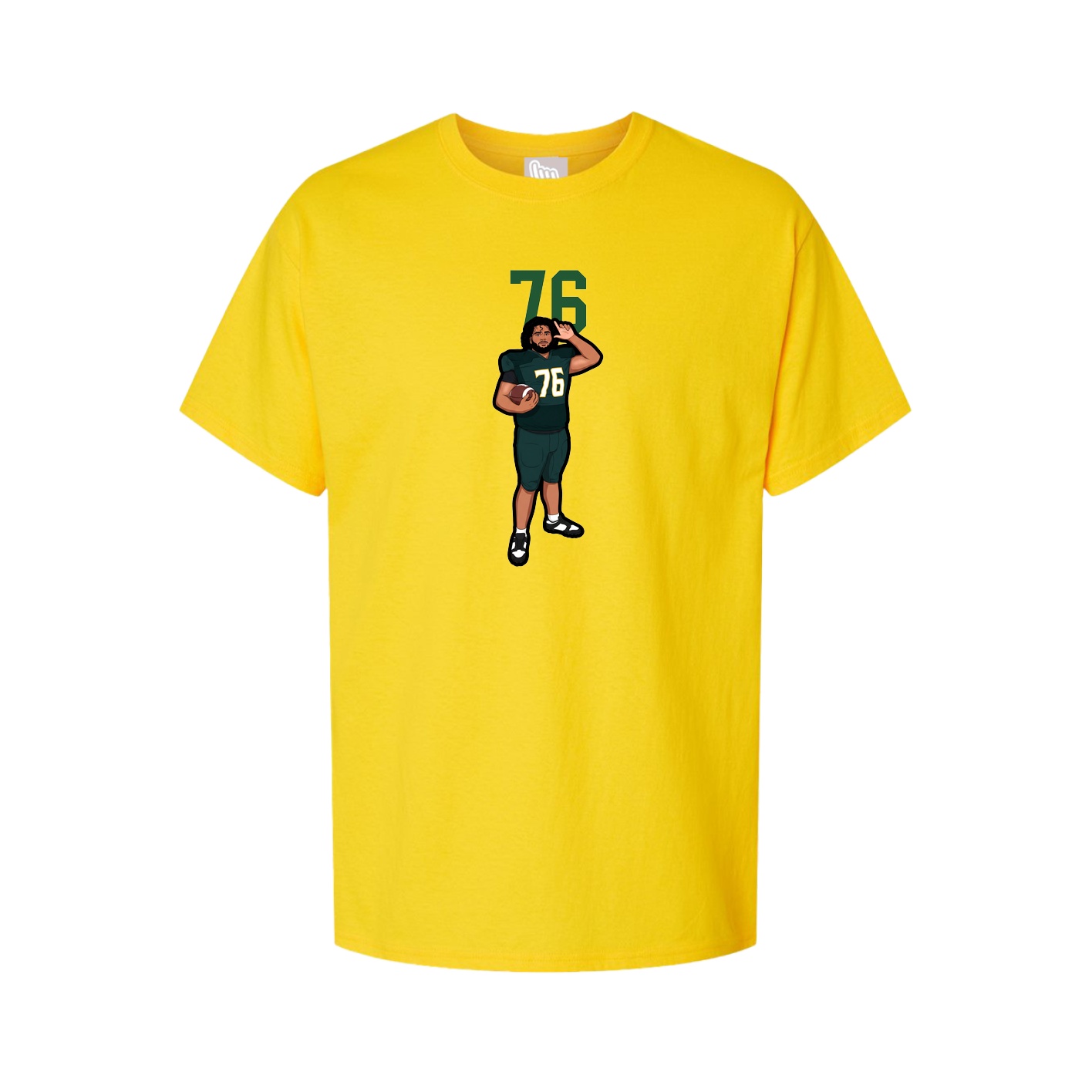 Tee — Number Top in Gold
