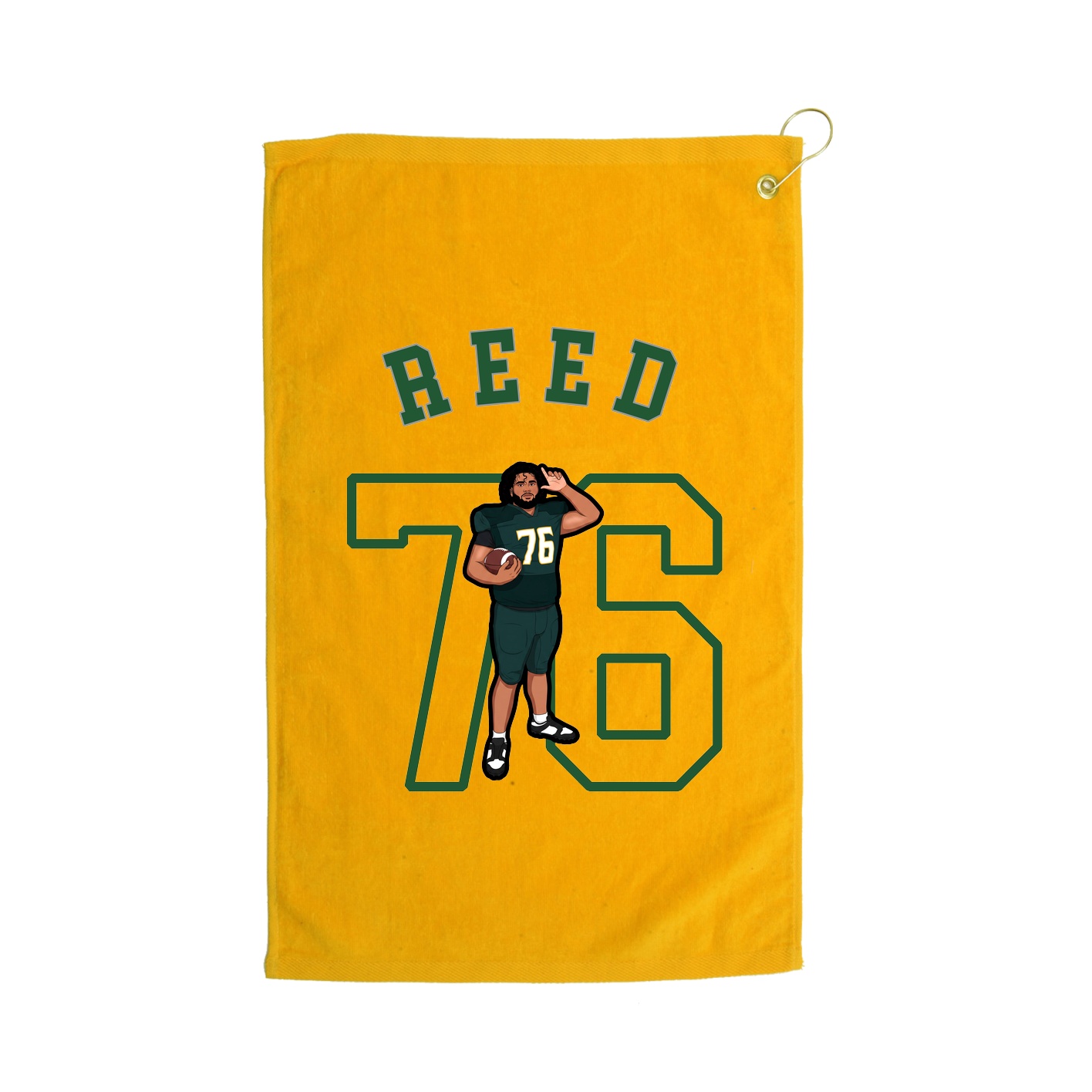 Golf Towel — Shirsey Arch in Gold