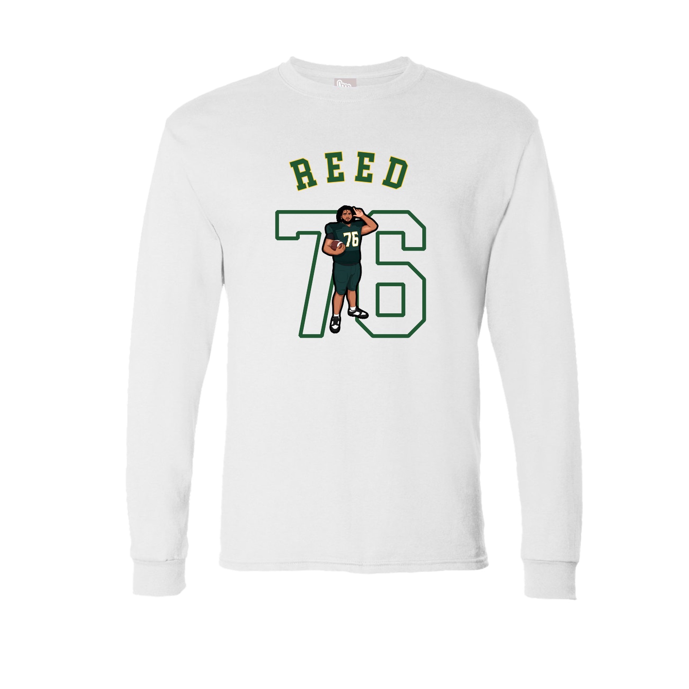 Long Sleeve Tee — Shirsey Arch in White