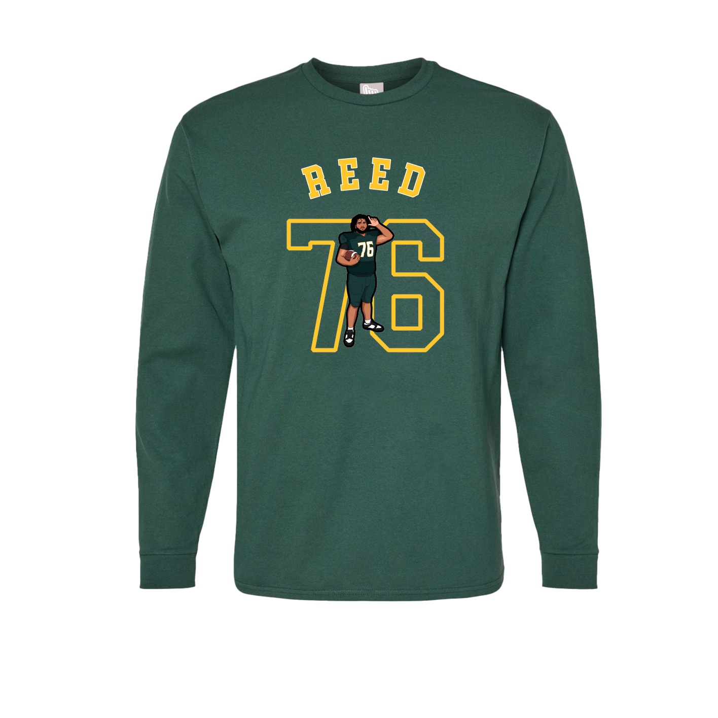 Long Sleeve Tee — Shirsey Arch in Green