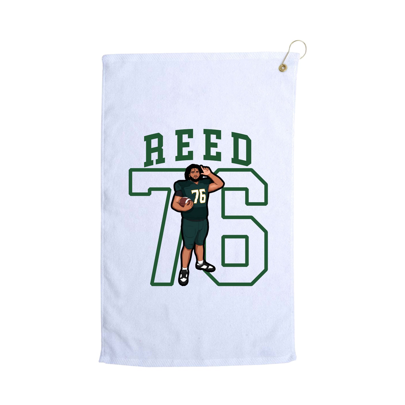 Golf Towel — Shirsey in White