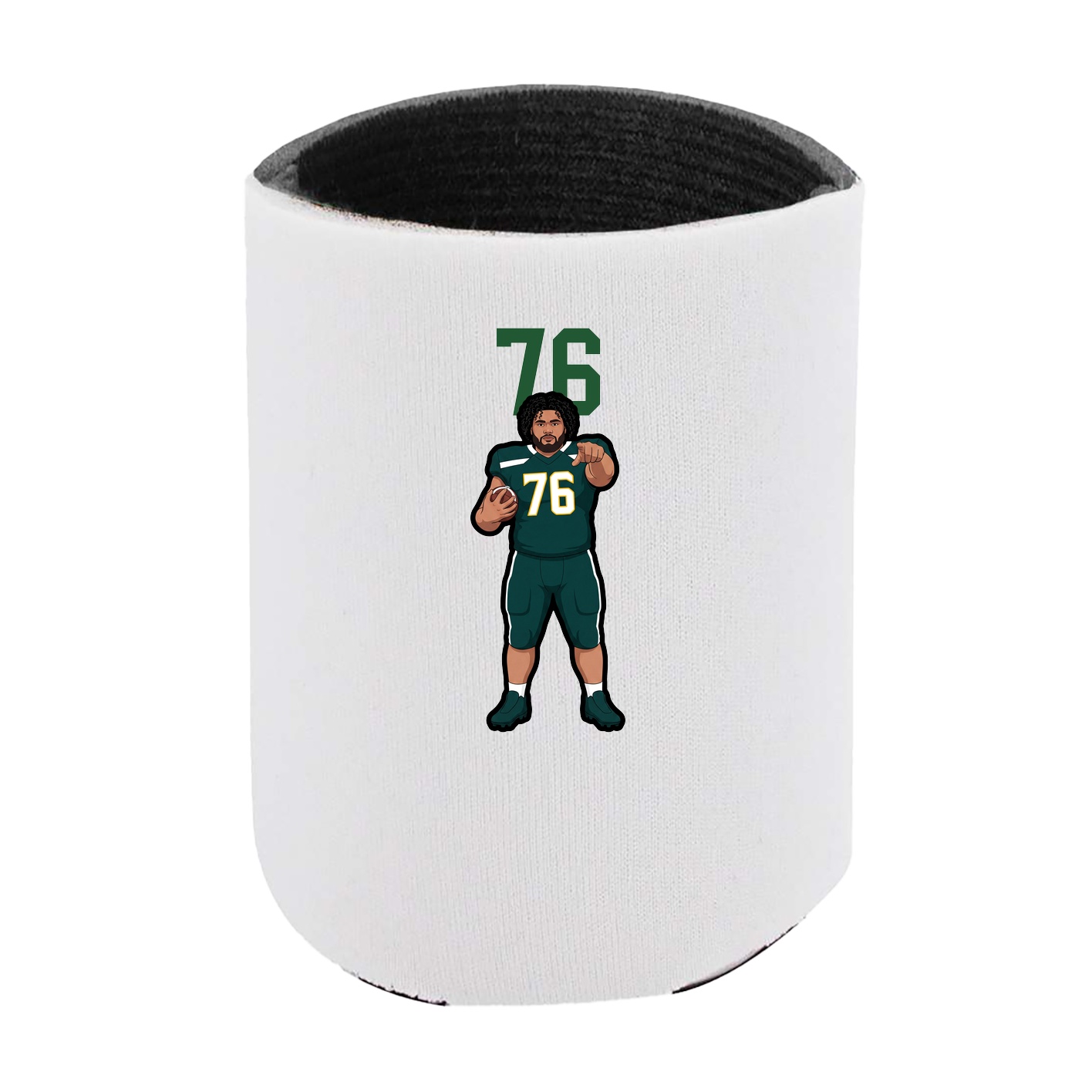 Can Holder — Number Top in White