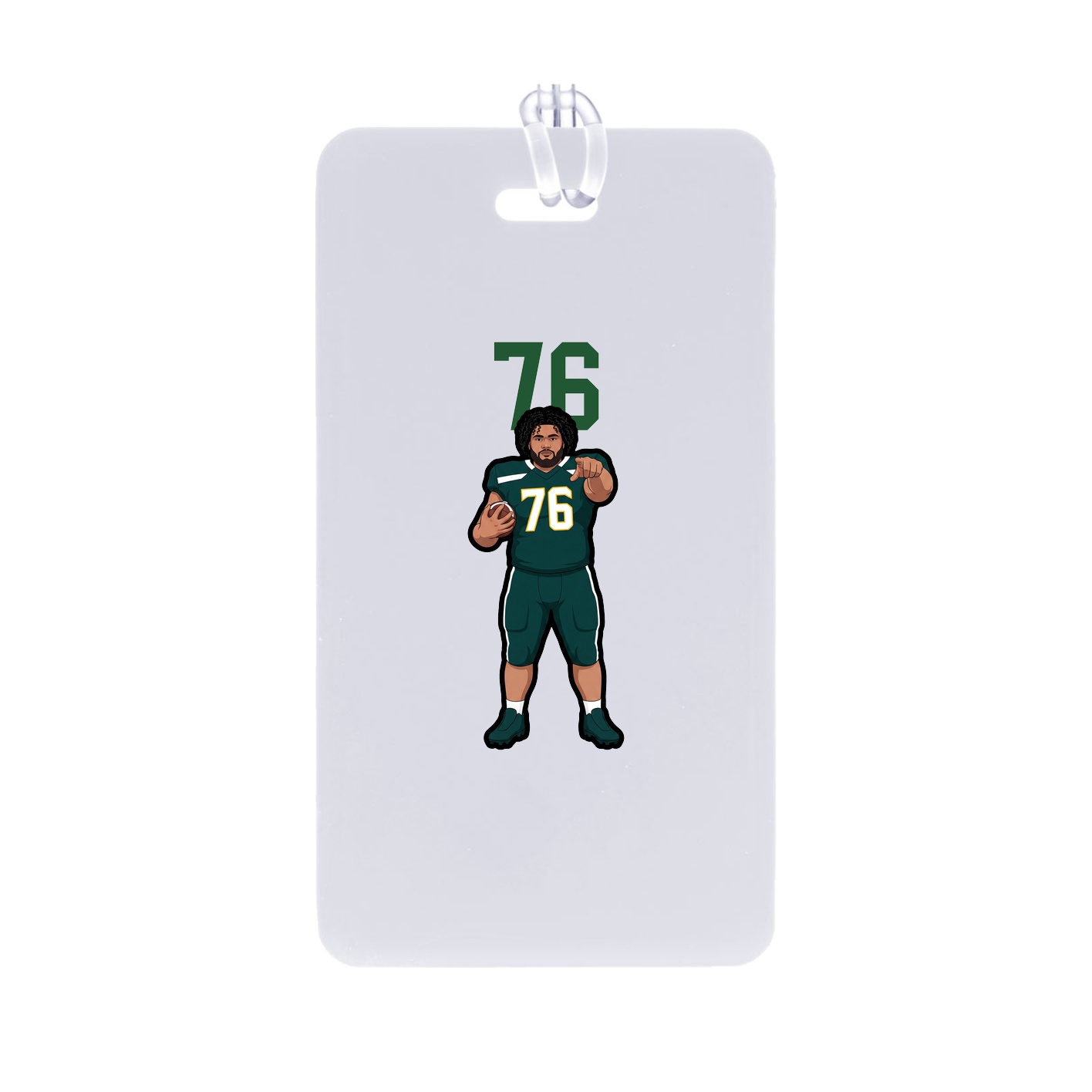 Bag Tag — Number Top in Classic