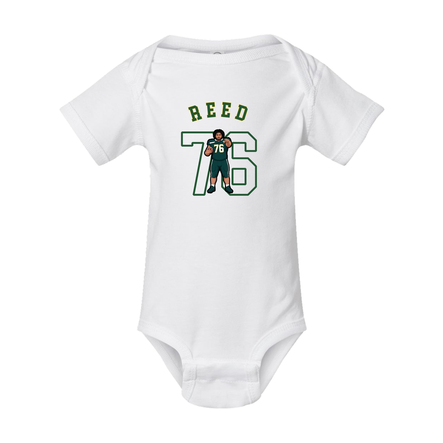Baby Onesie — Shirsey Arch in White