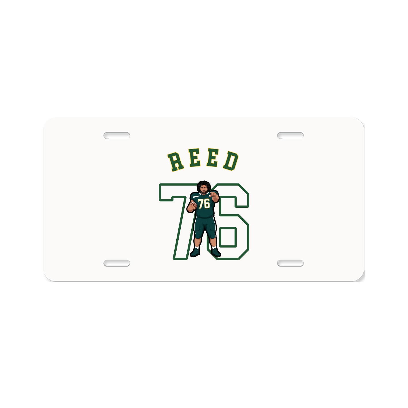 License Plate — Shirsey Arch in Classic