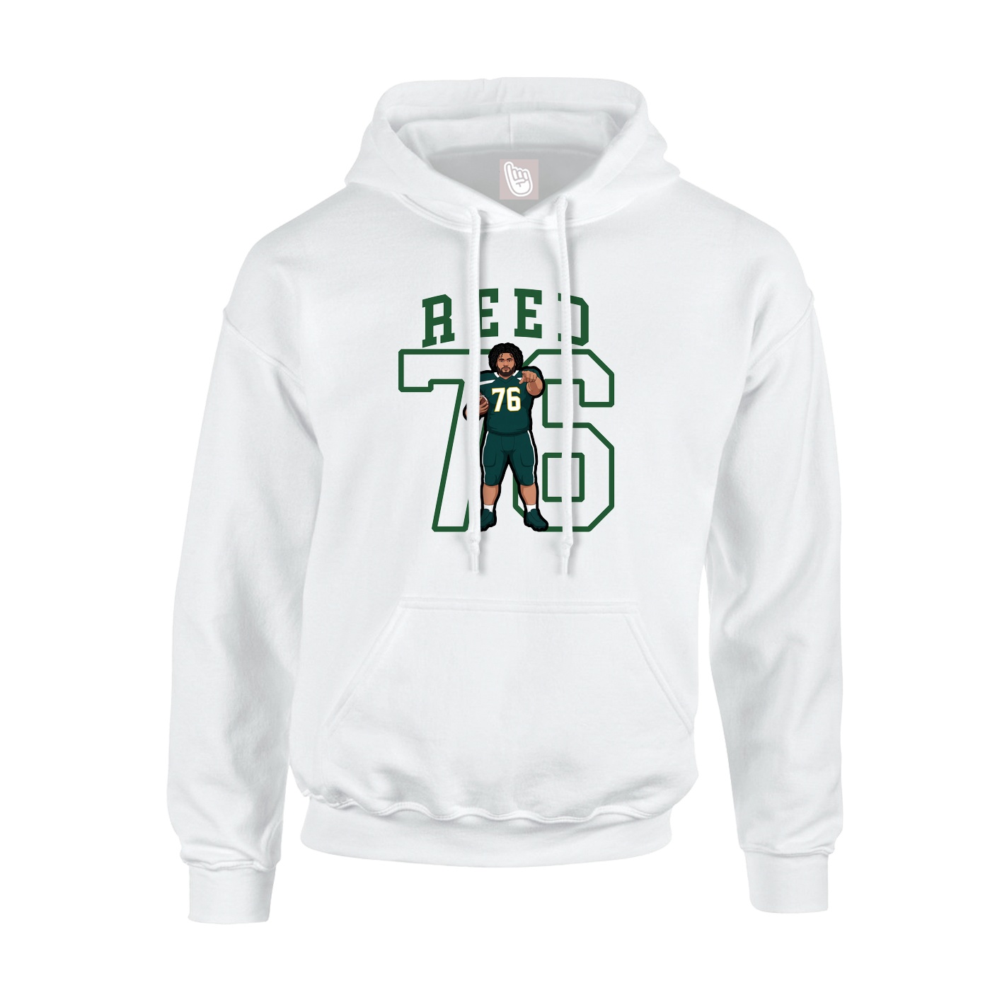 Youth Hoodie — Shirsey in White