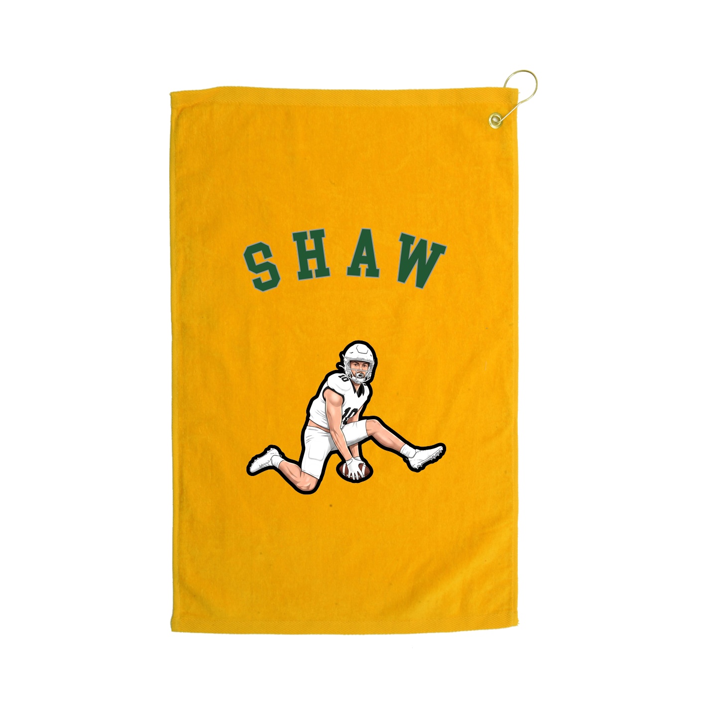 Golf Towel — Shirsey Arch in Gold