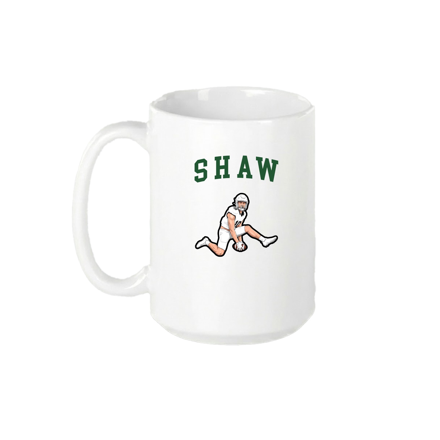 15oz Coffee Mug — Shirsey in White