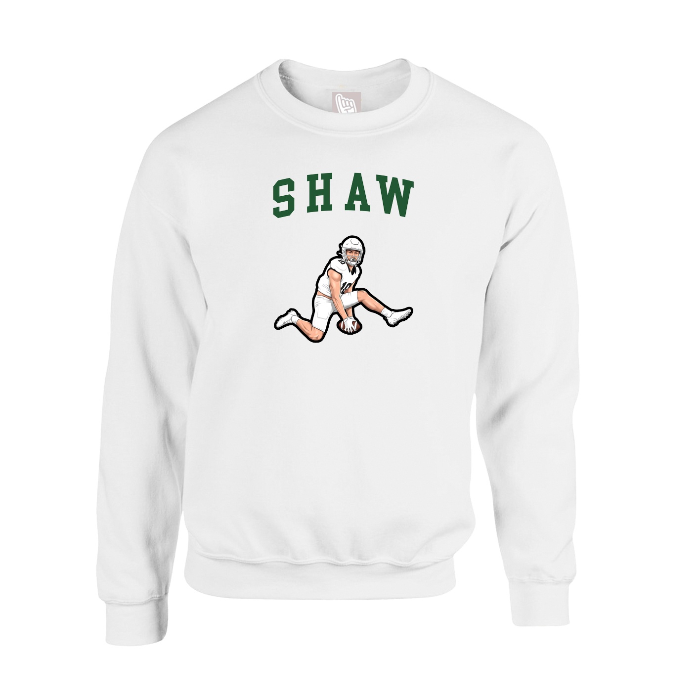 Fleece Crew — Shirsey in White