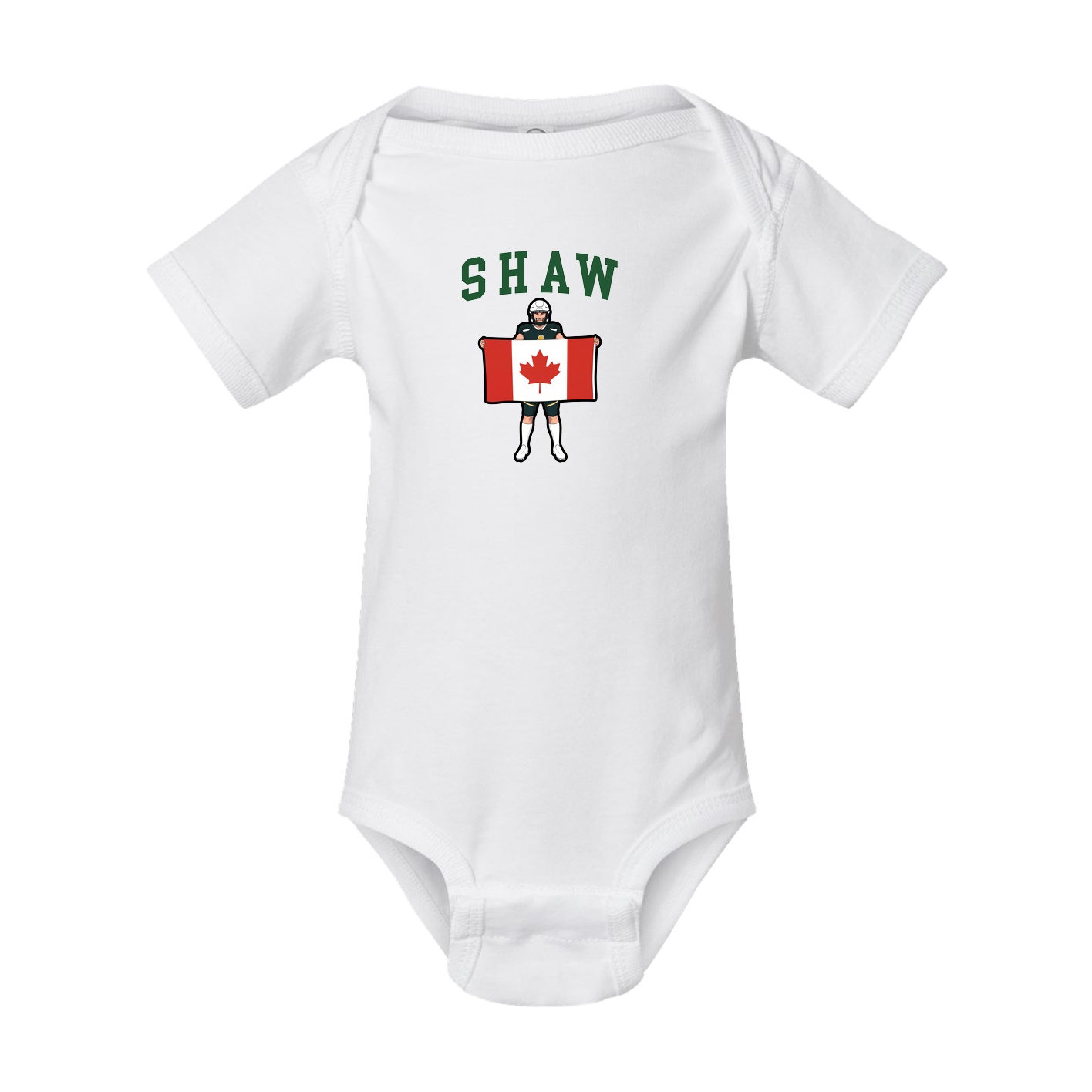 Baby Onesie — Shirsey in White