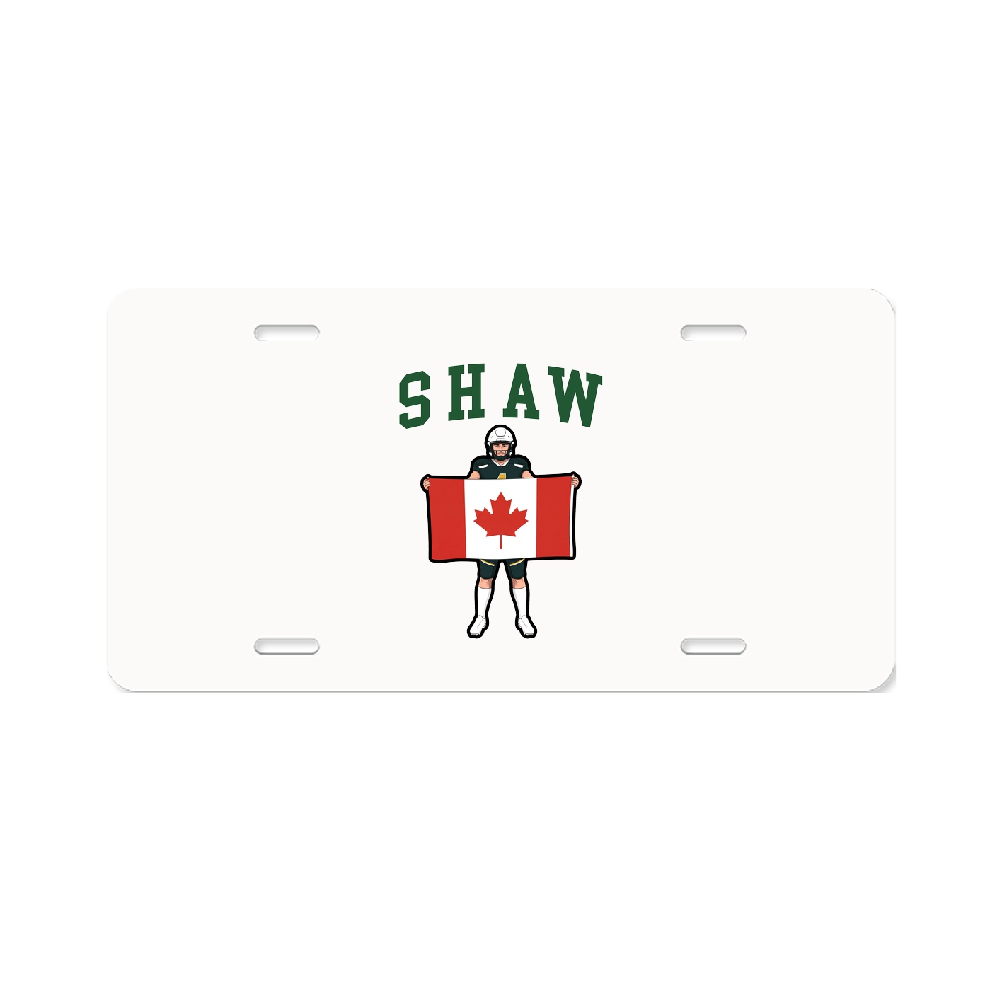 License Plate — Shirsey in Classic