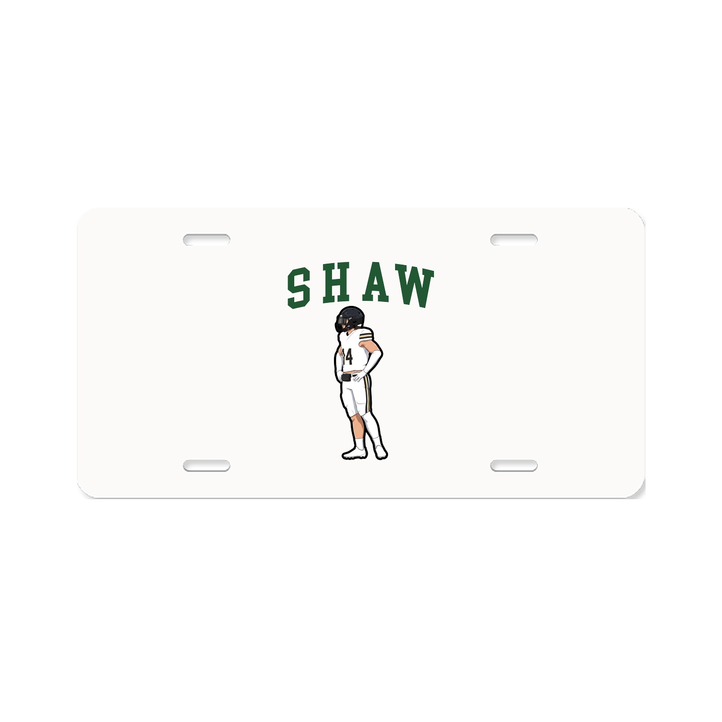 License Plate — Shirsey in Classic