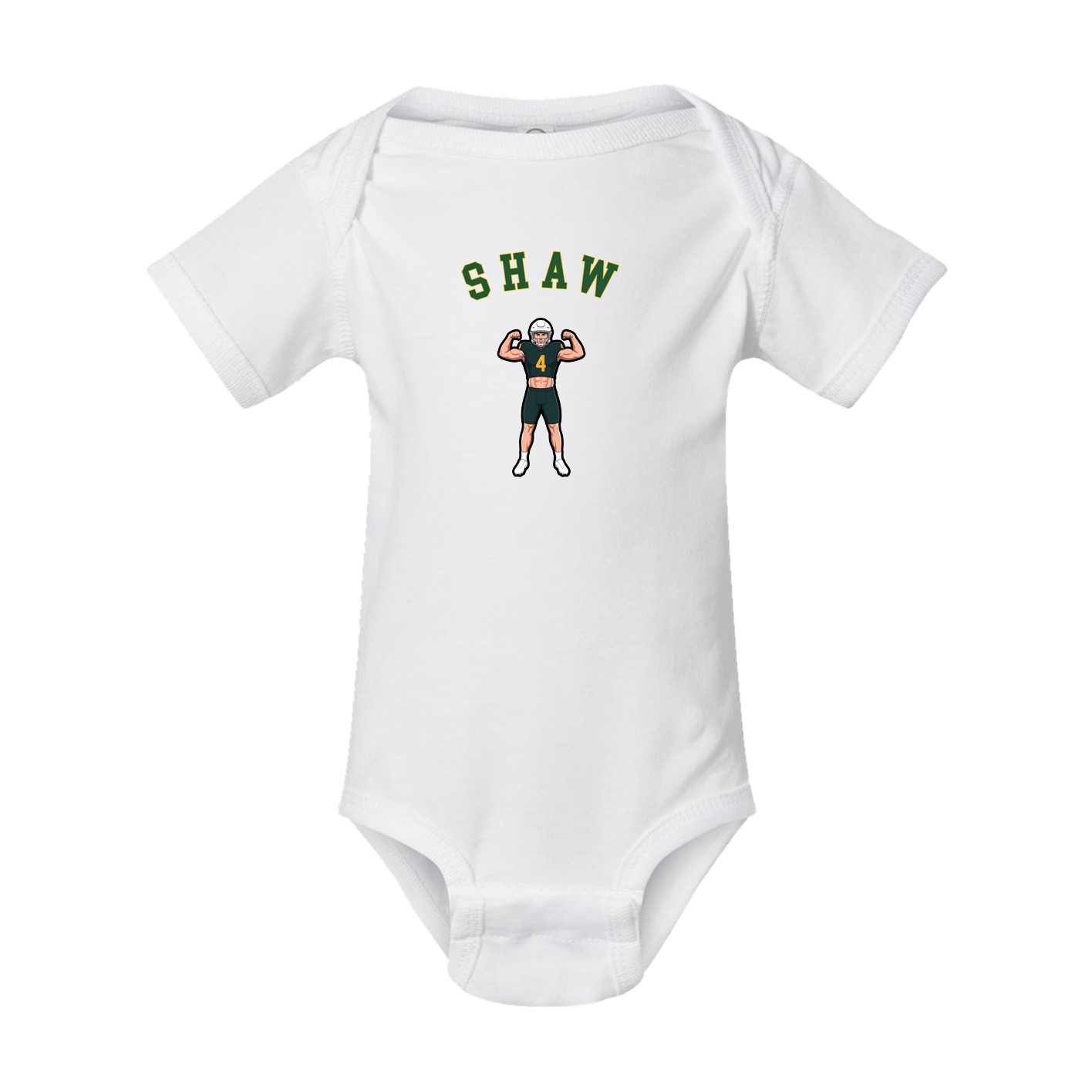 Baby Onesie — Shirsey Arch in White