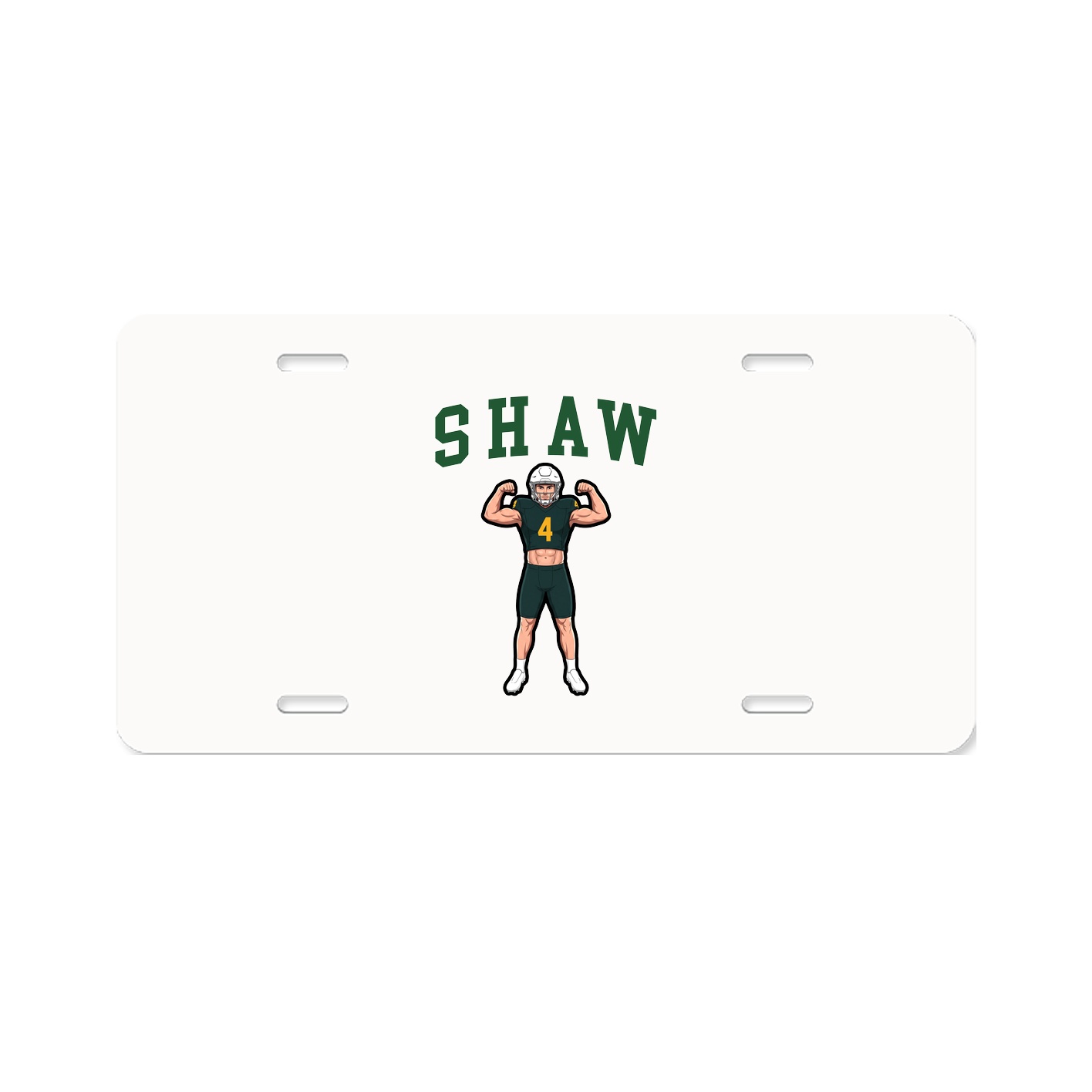 License Plate — Shirsey in Classic
