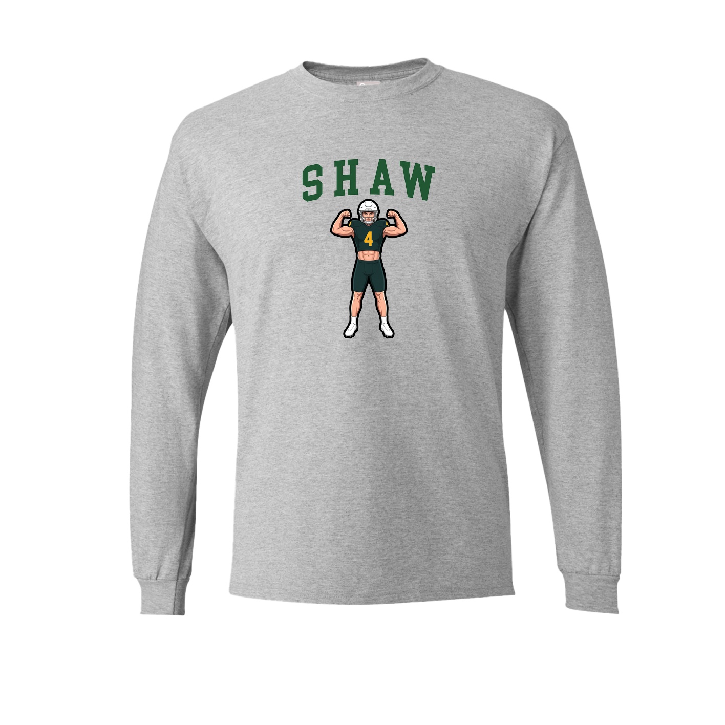 Long Sleeve Tee — Shirsey in Grey