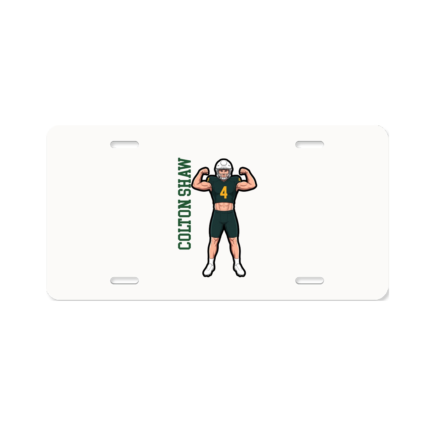 Aluminum License Plate