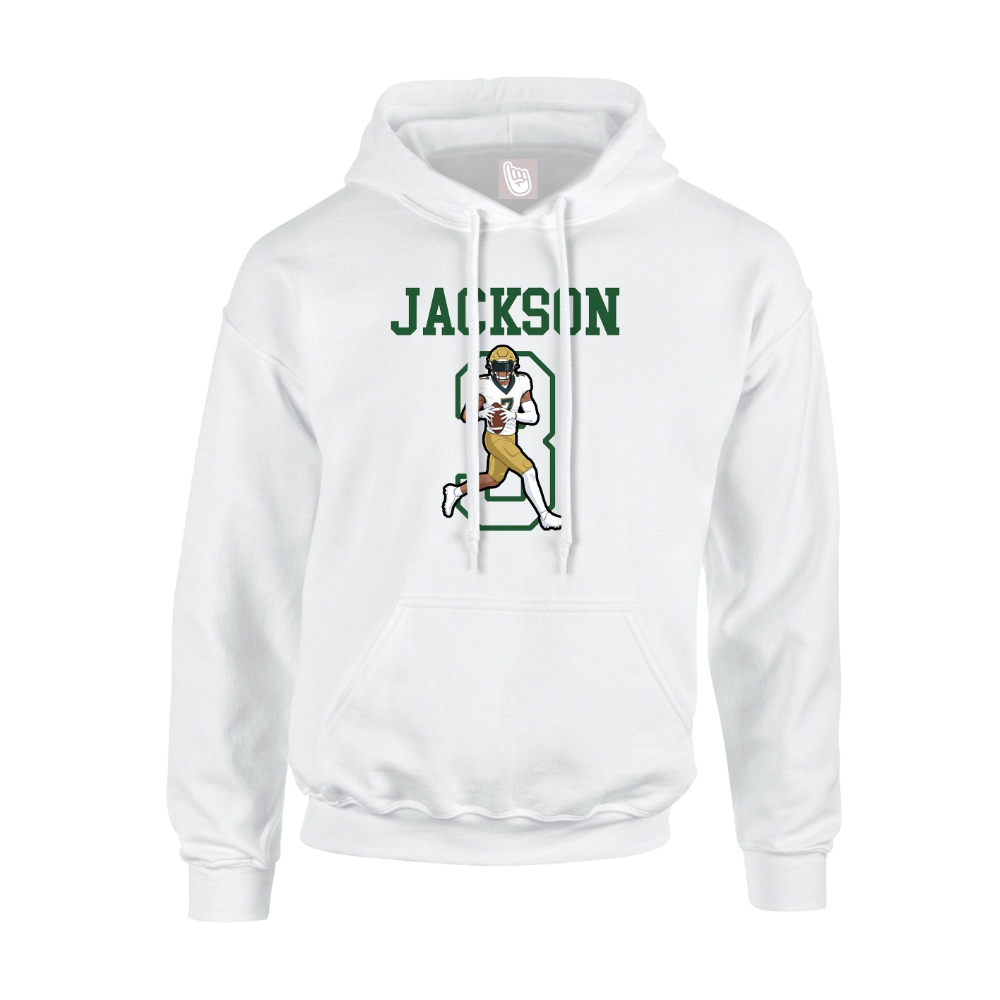Hoodie — Shirsey in White