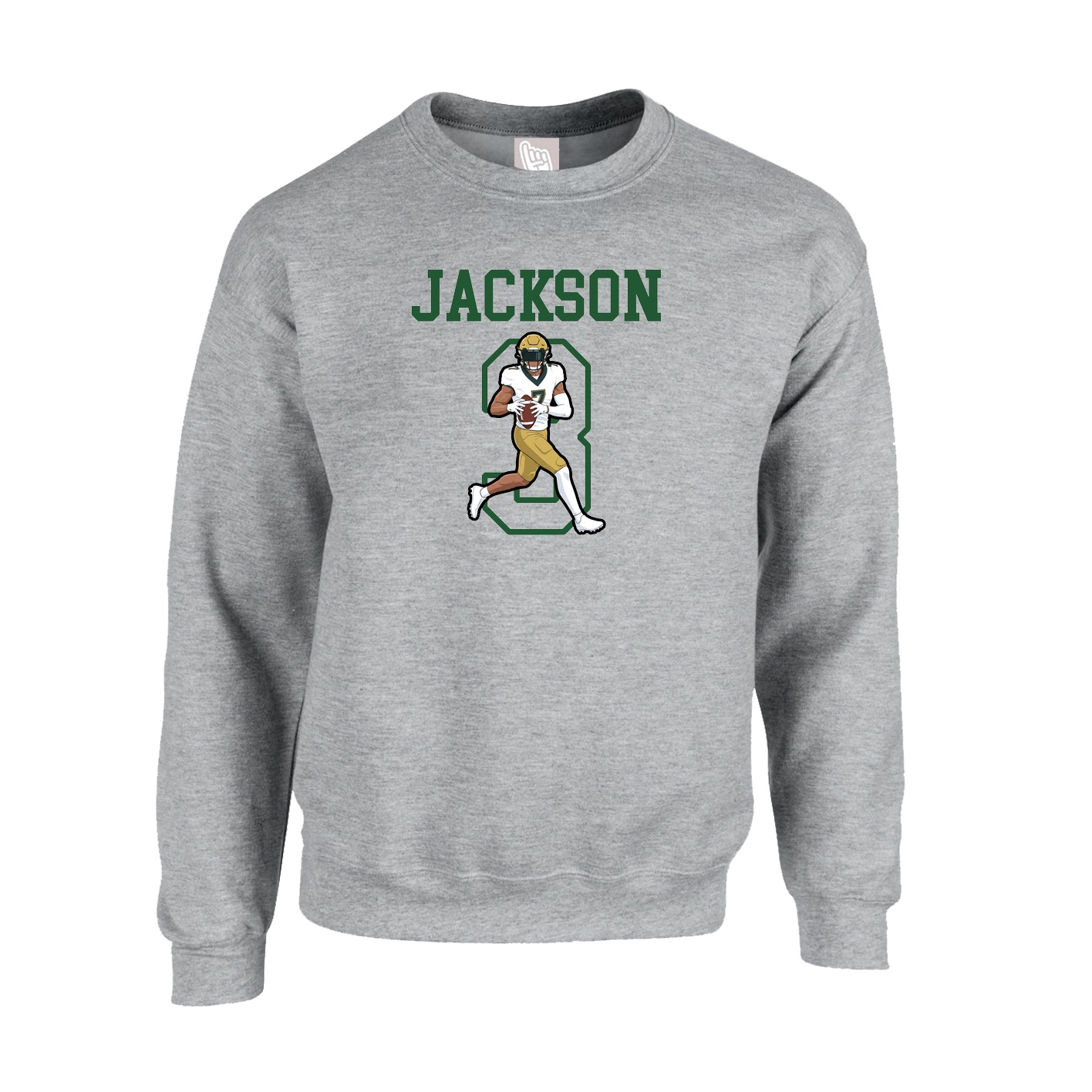Fleece Crew — Shirsey in Grey