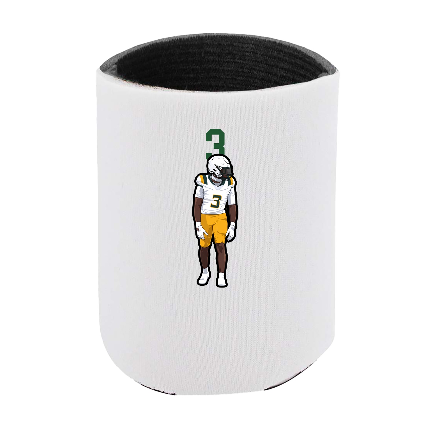 Can Holder — Number Top in White