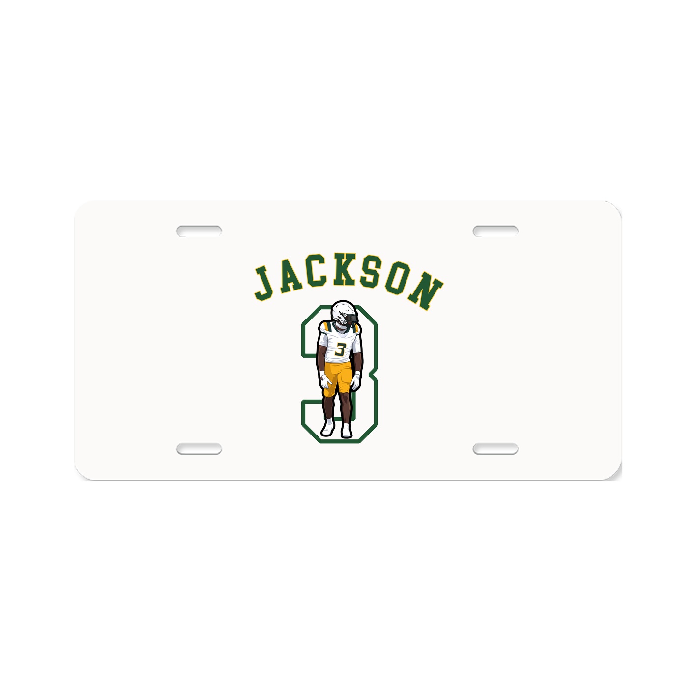 License Plate — Shirsey Arch in Classic