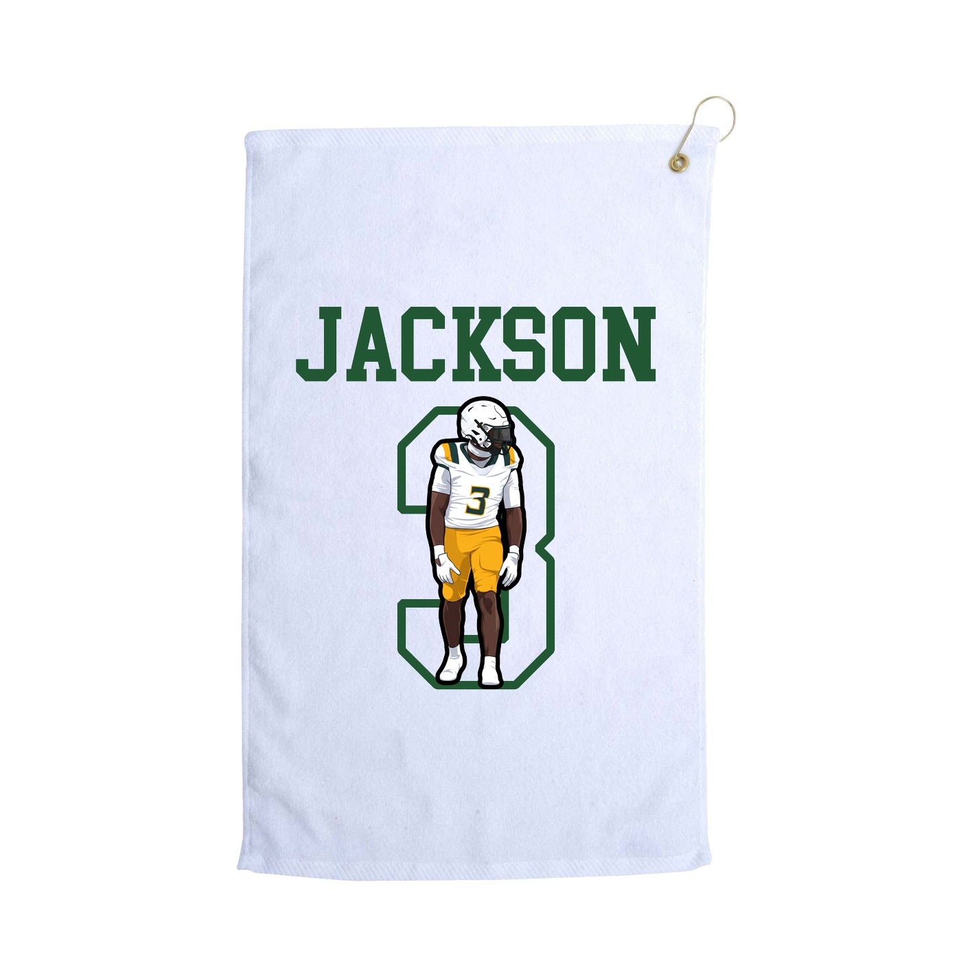 Golf Towel — Shirsey in White