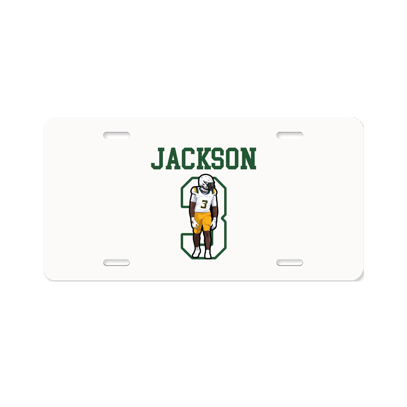 License Plate — Shirsey in Classic