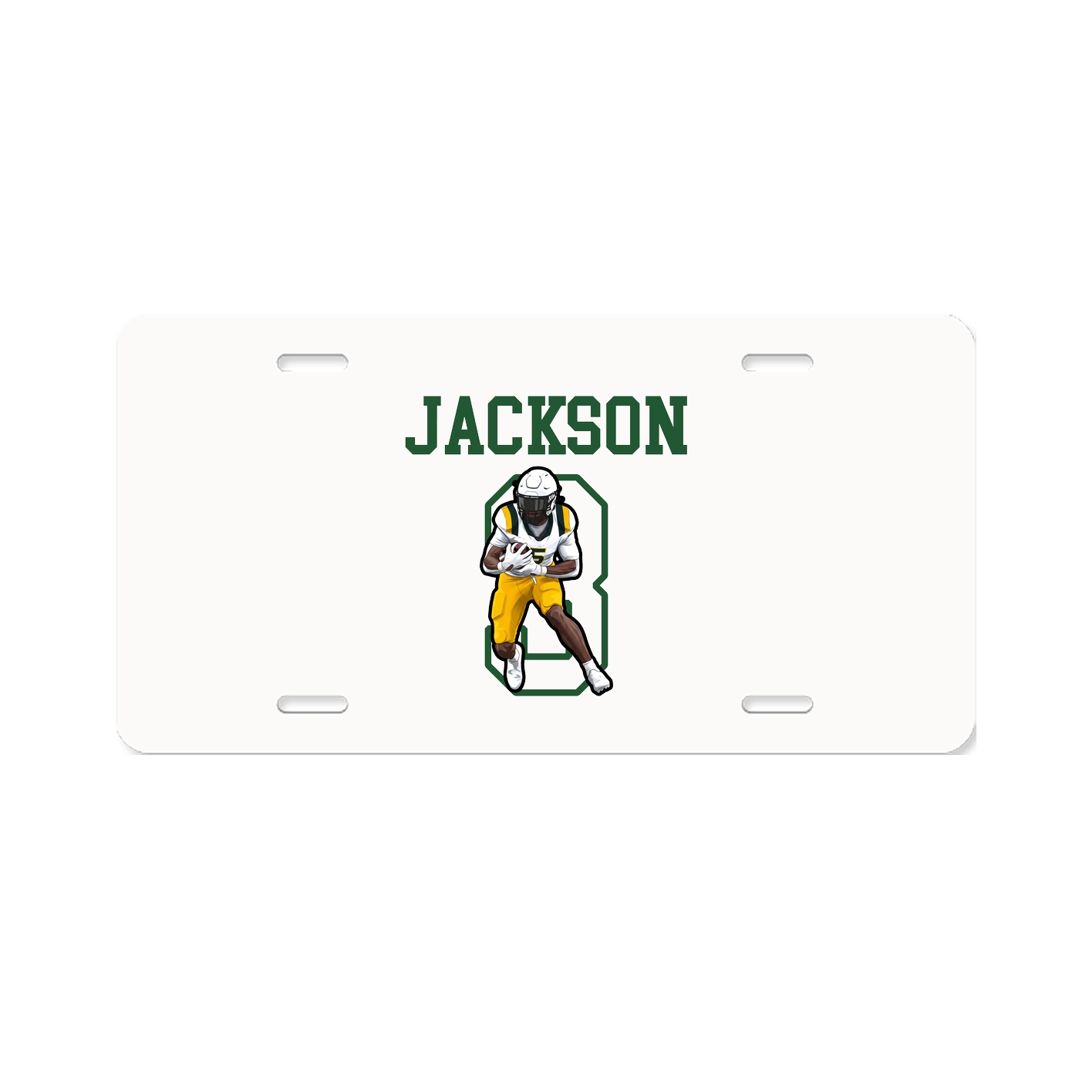 Aluminum License Plate