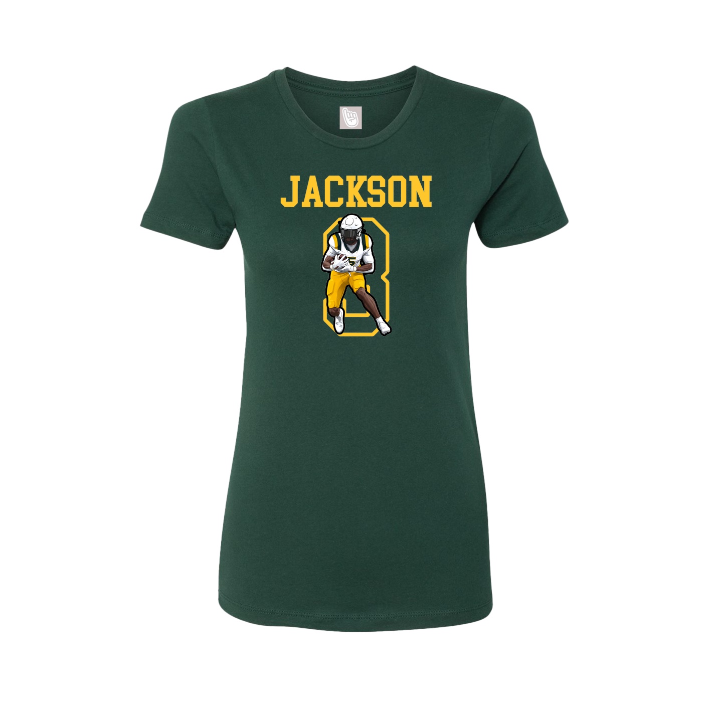 Fitted Women's Tee — Shirsey in Green