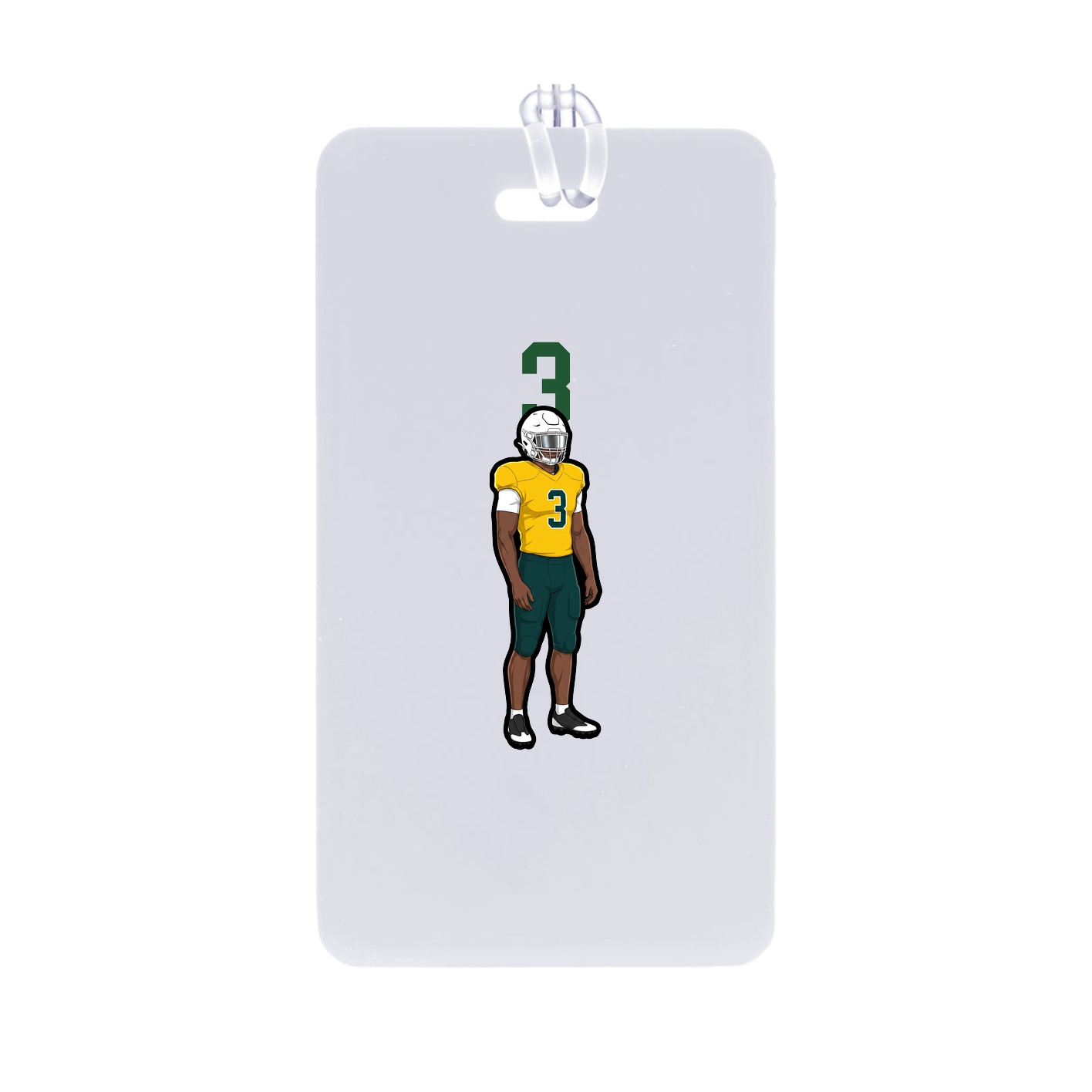 Bag Tag — Number Top in Classic