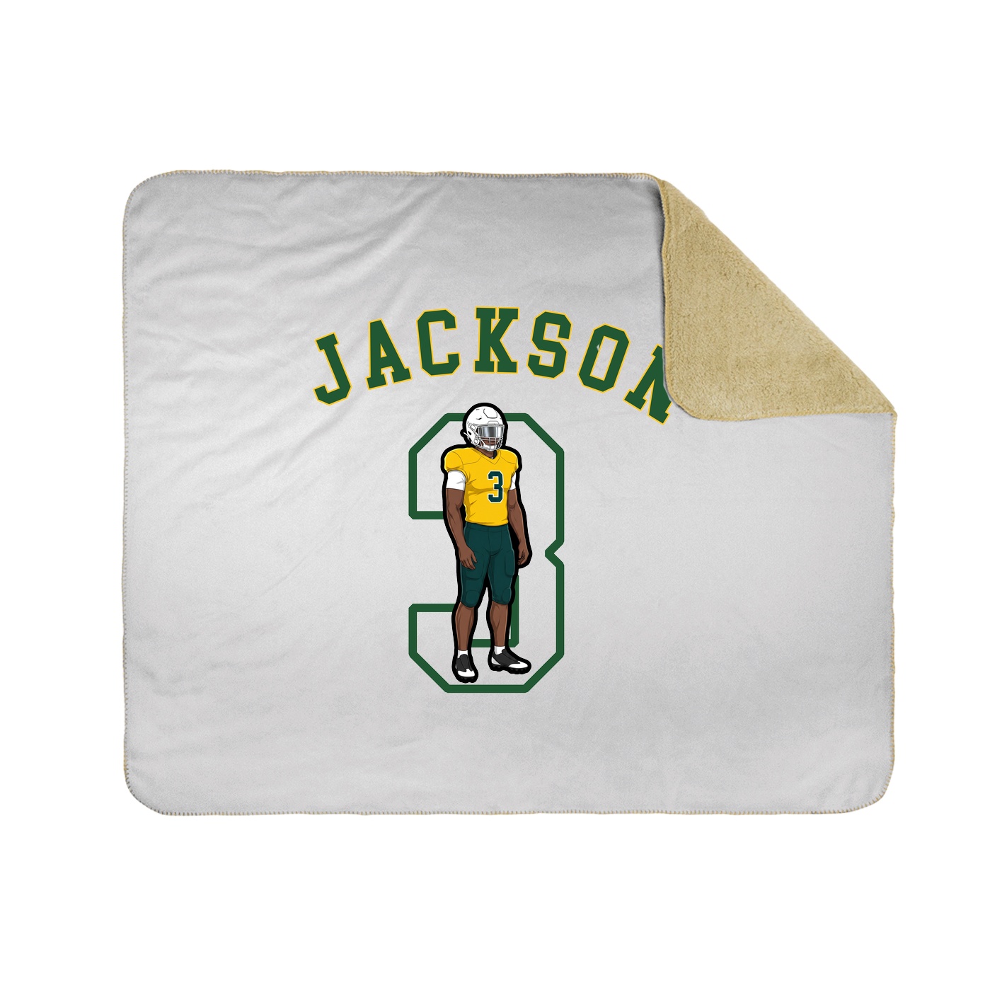 Throw Blanket — Shirsey Arch in White