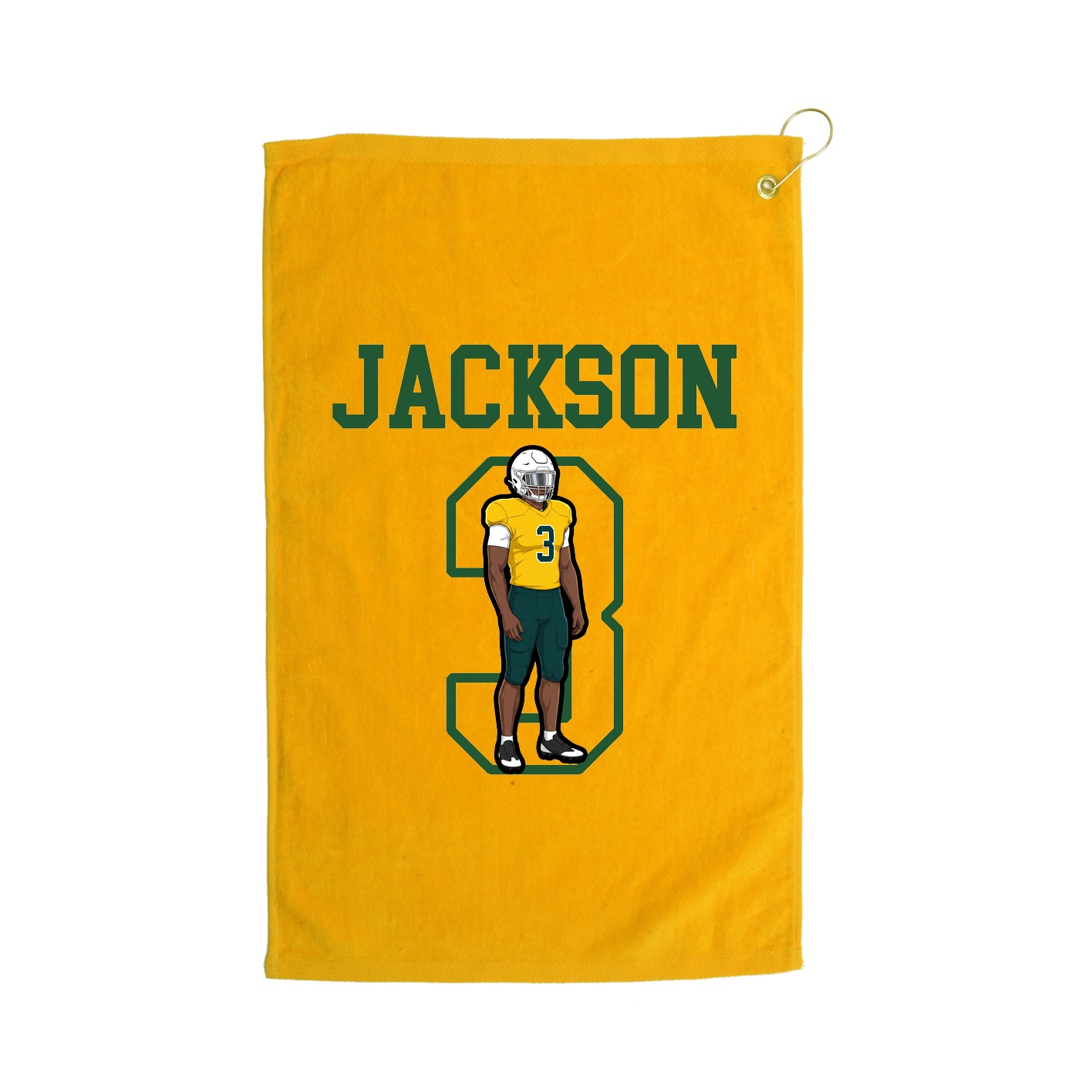 Golf Towel — Shirsey in Gold
