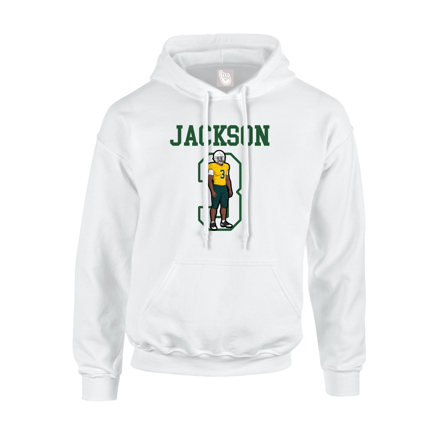 Youth Hoodie — Shirsey in White