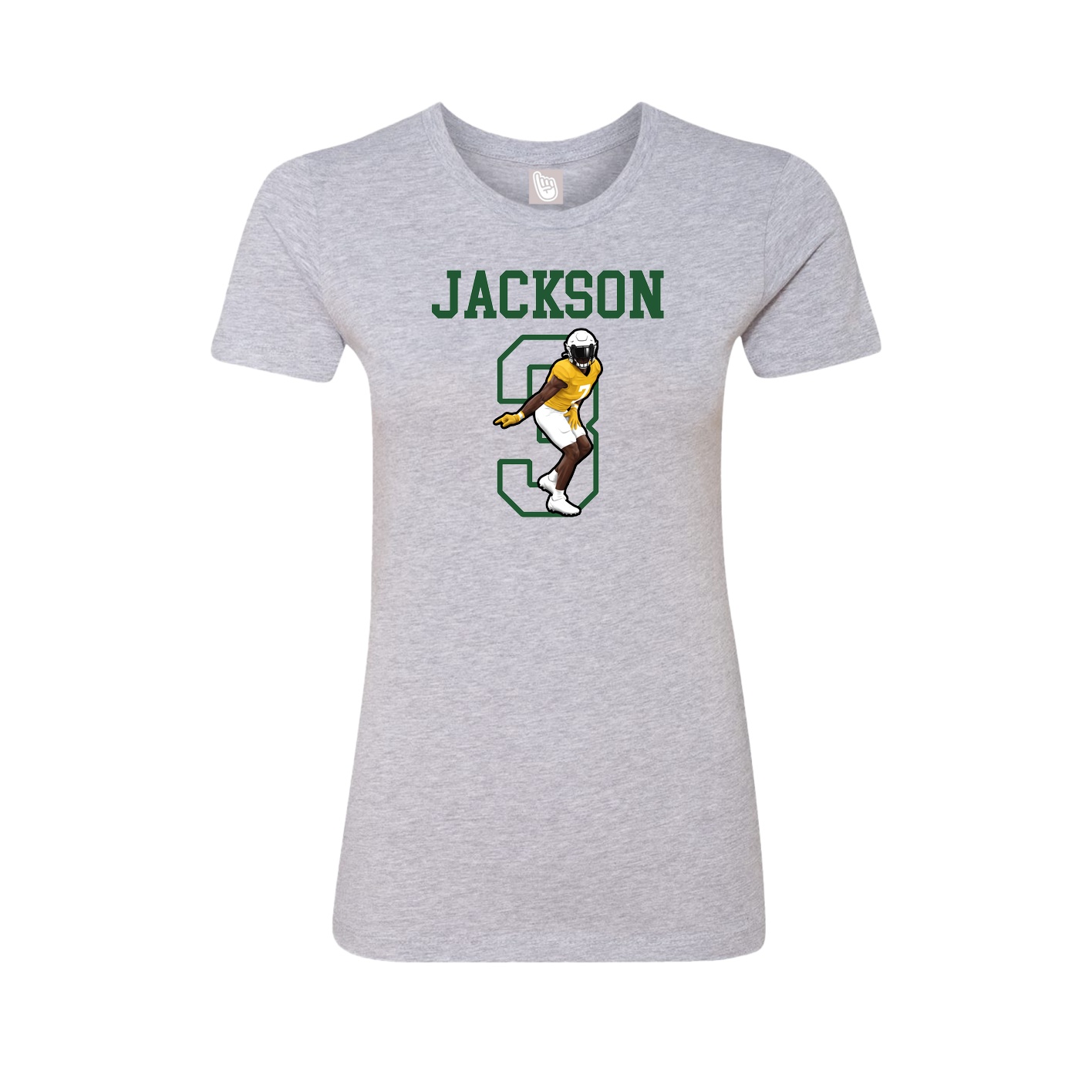 Fitted Women's Tee — Shirsey in Grey