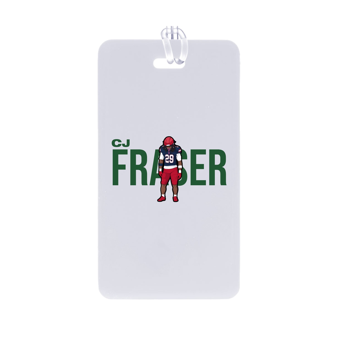 Bag Tag — Player Name in Classic