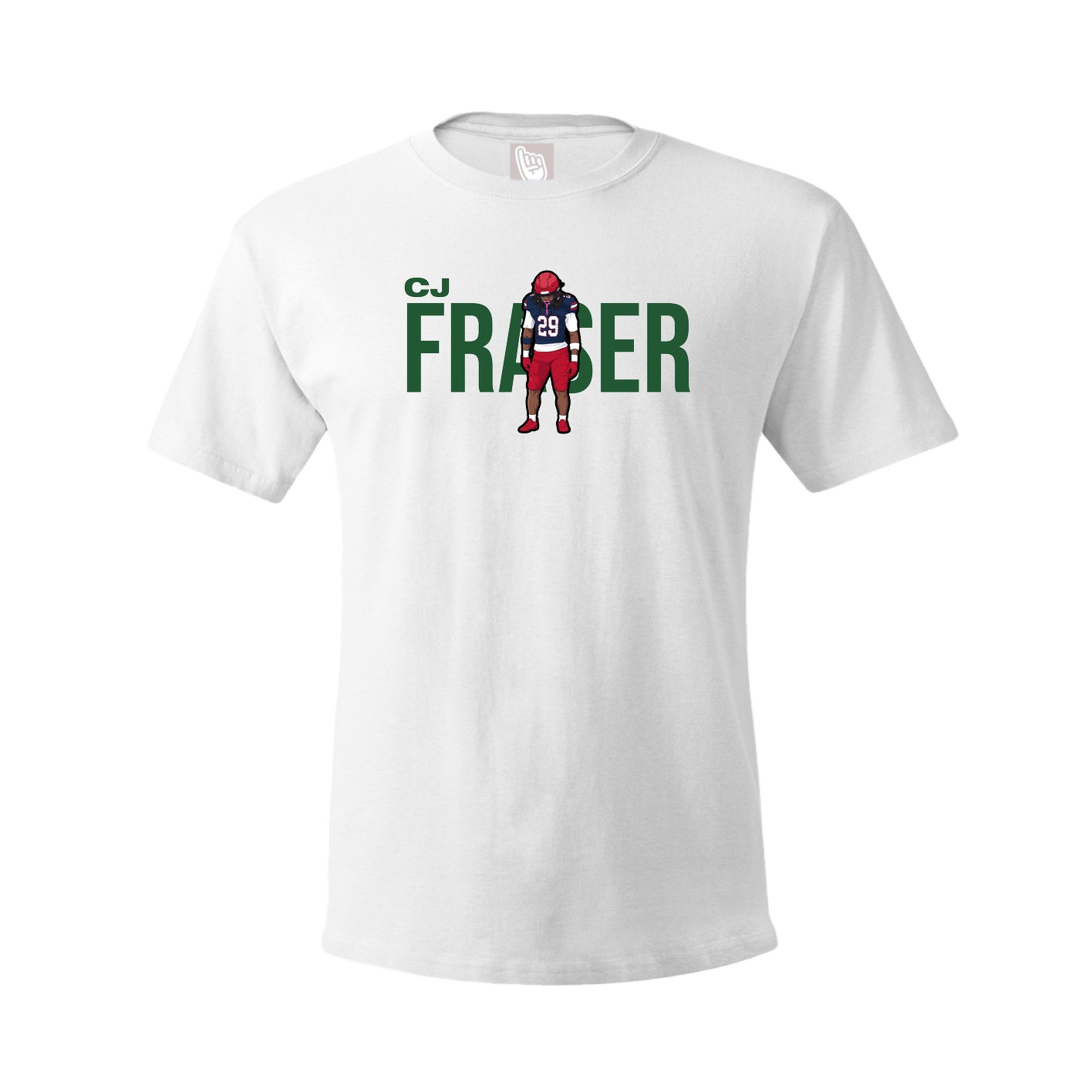 Youth Tee — Player Name in White