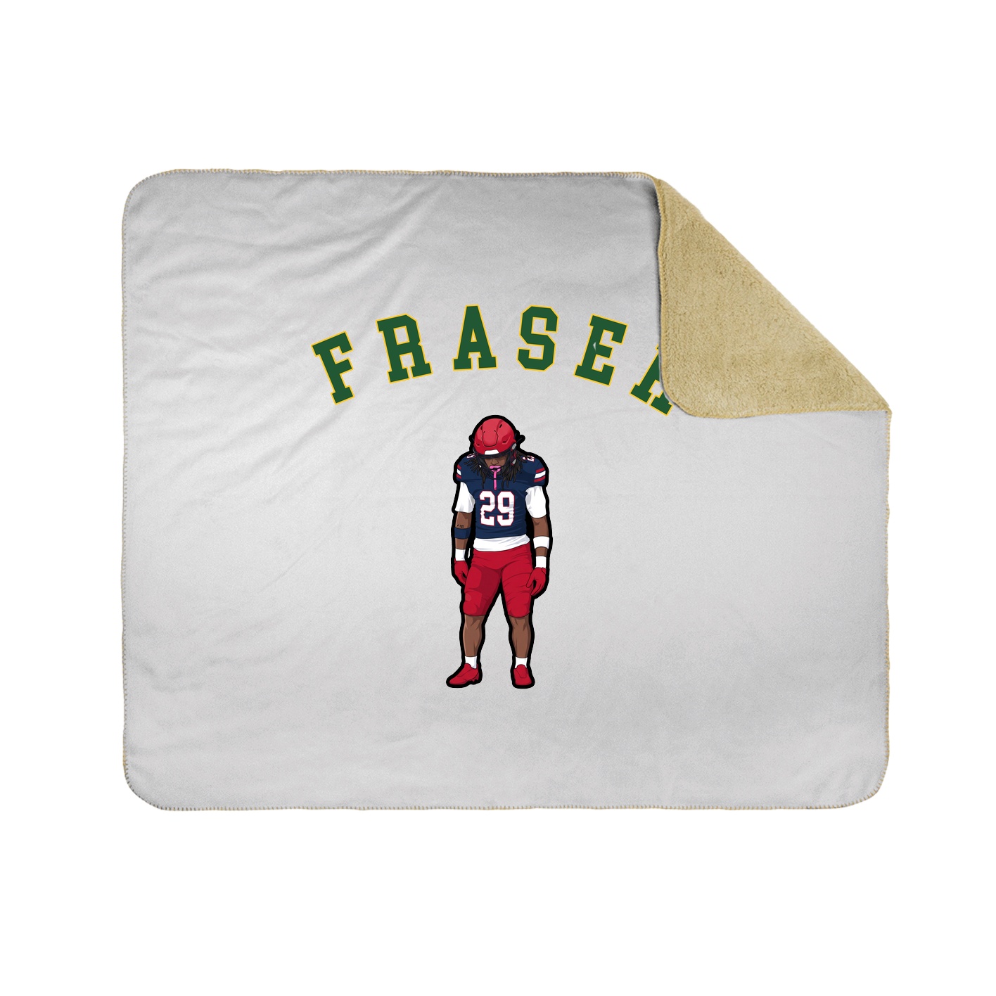 Throw Blanket — Shirsey Arch in White