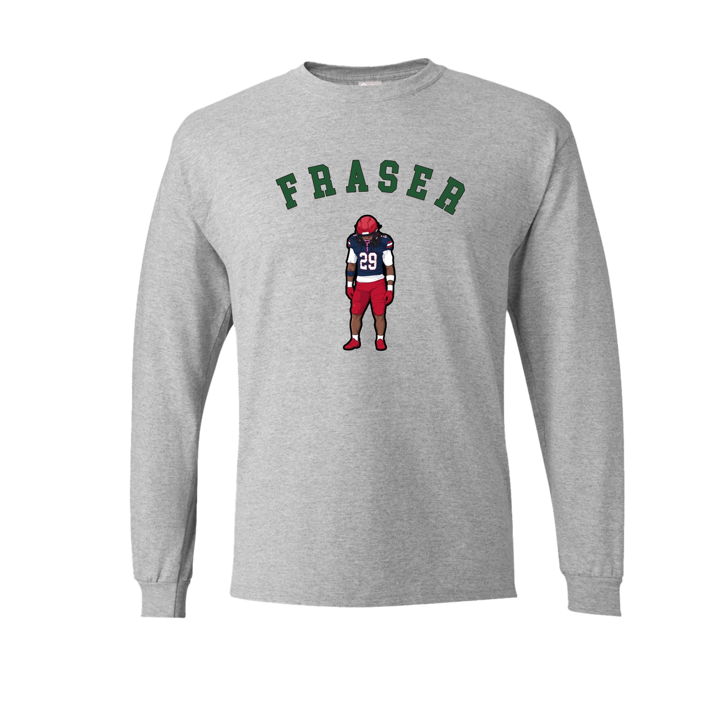 Long Sleeve Tee — Shirsey Arch in Grey