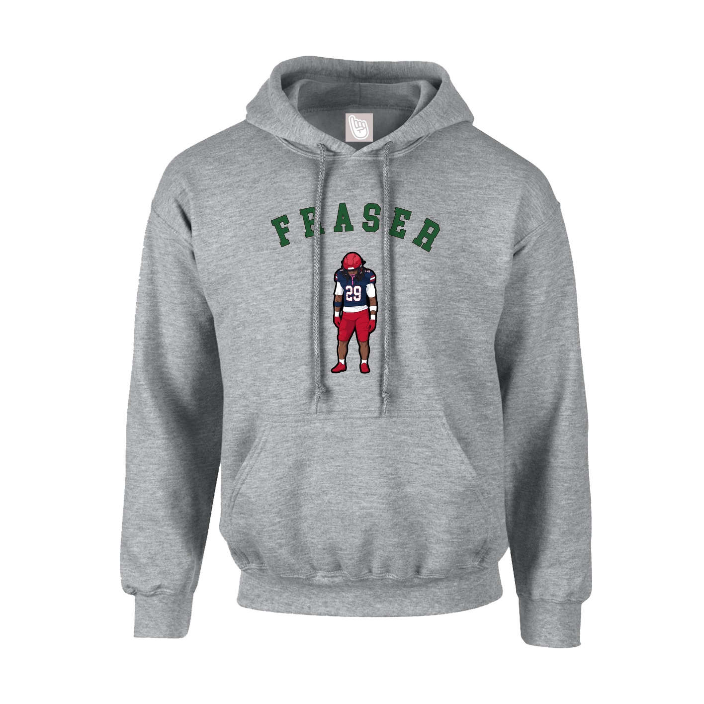 Hoodie — Shirsey Arch in Grey