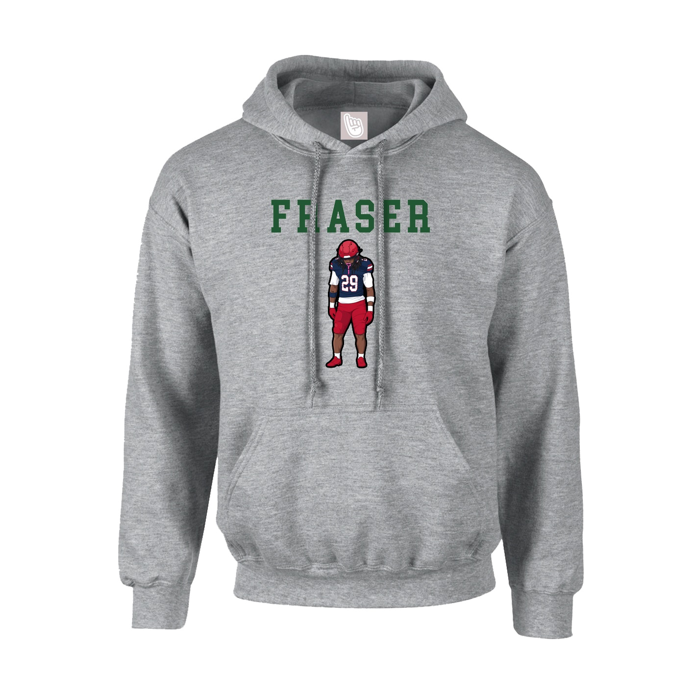 Youth Hoodie — Shirsey in Grey