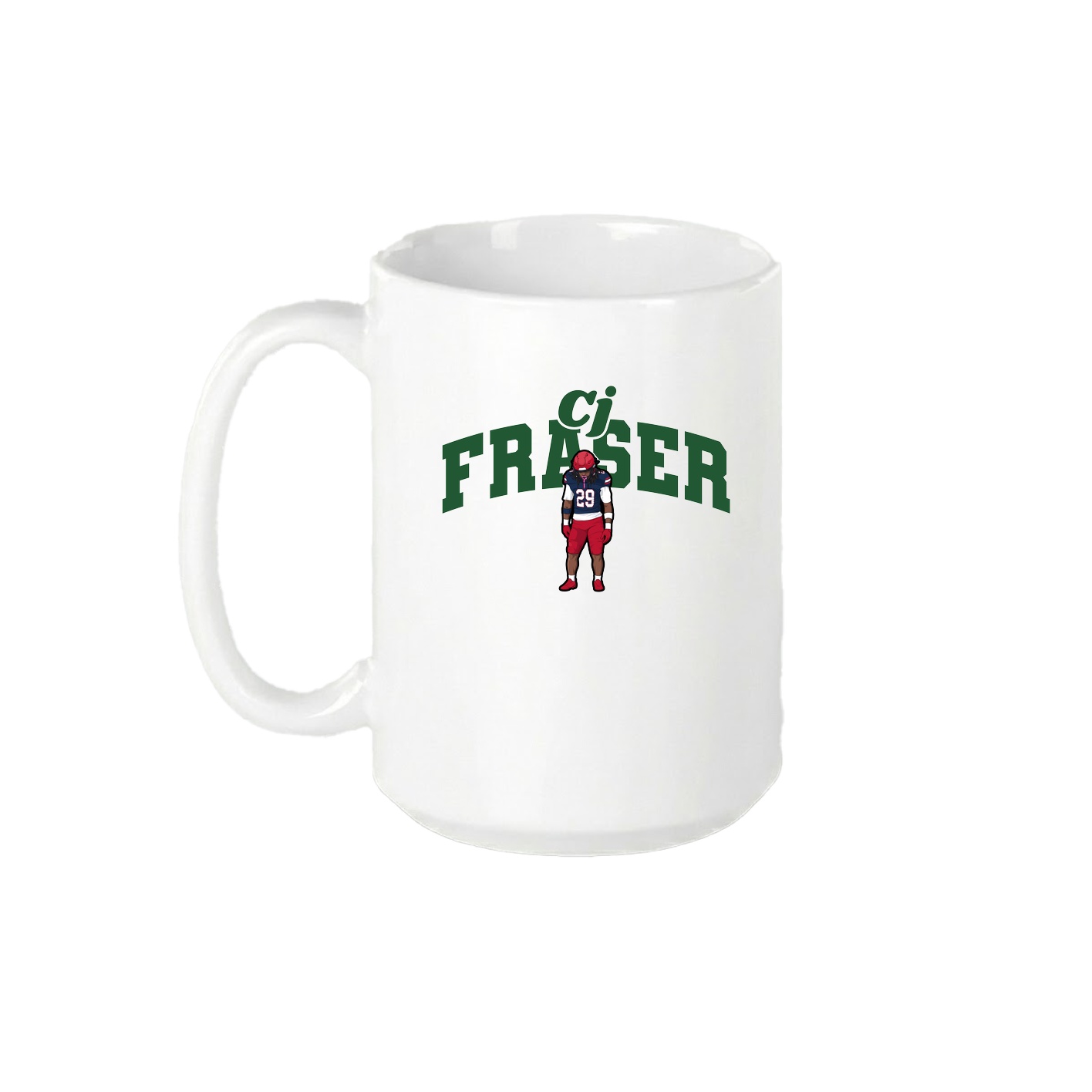 15oz Coffee Mug — Signature Arch in White