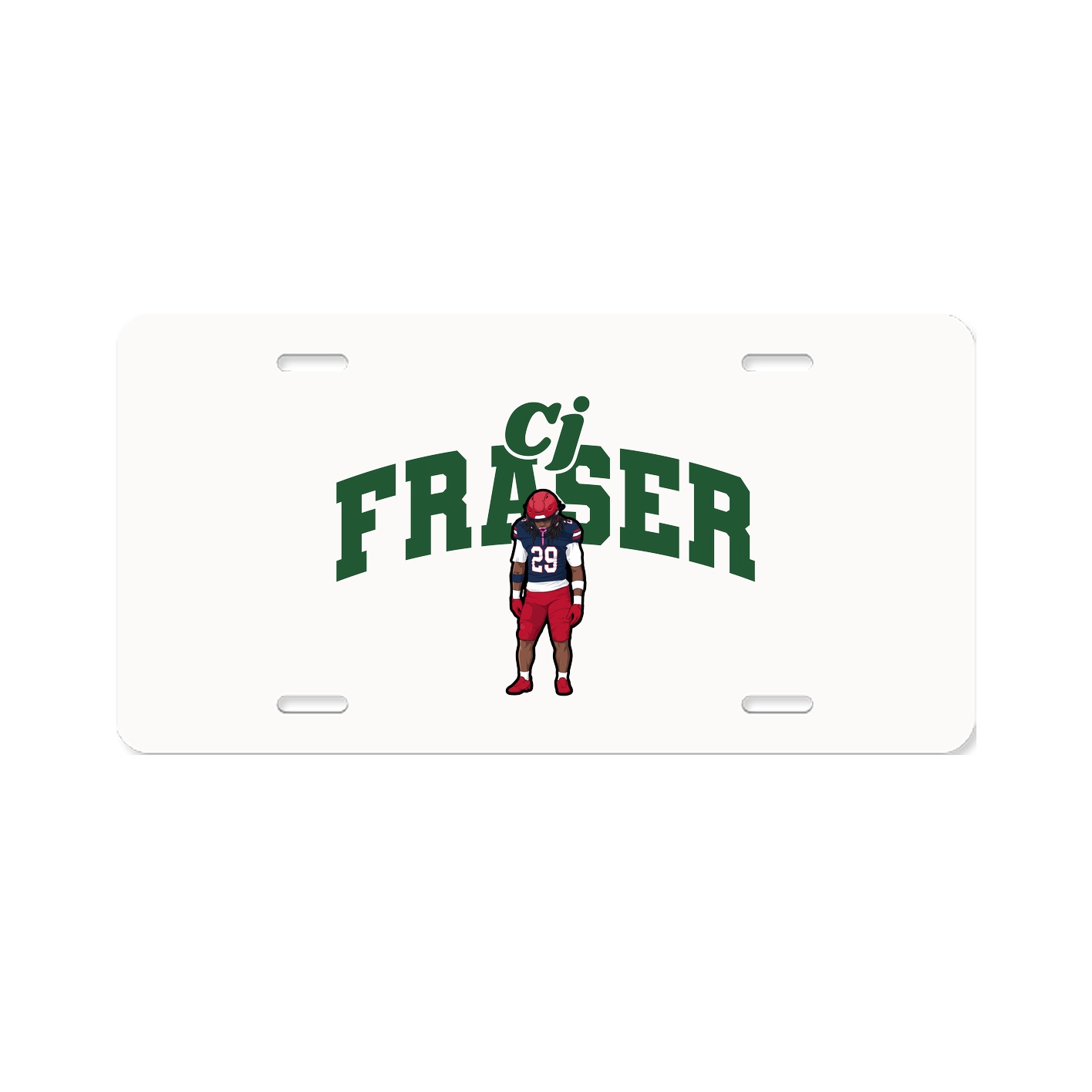 License Plate — Signature Arch in Classic