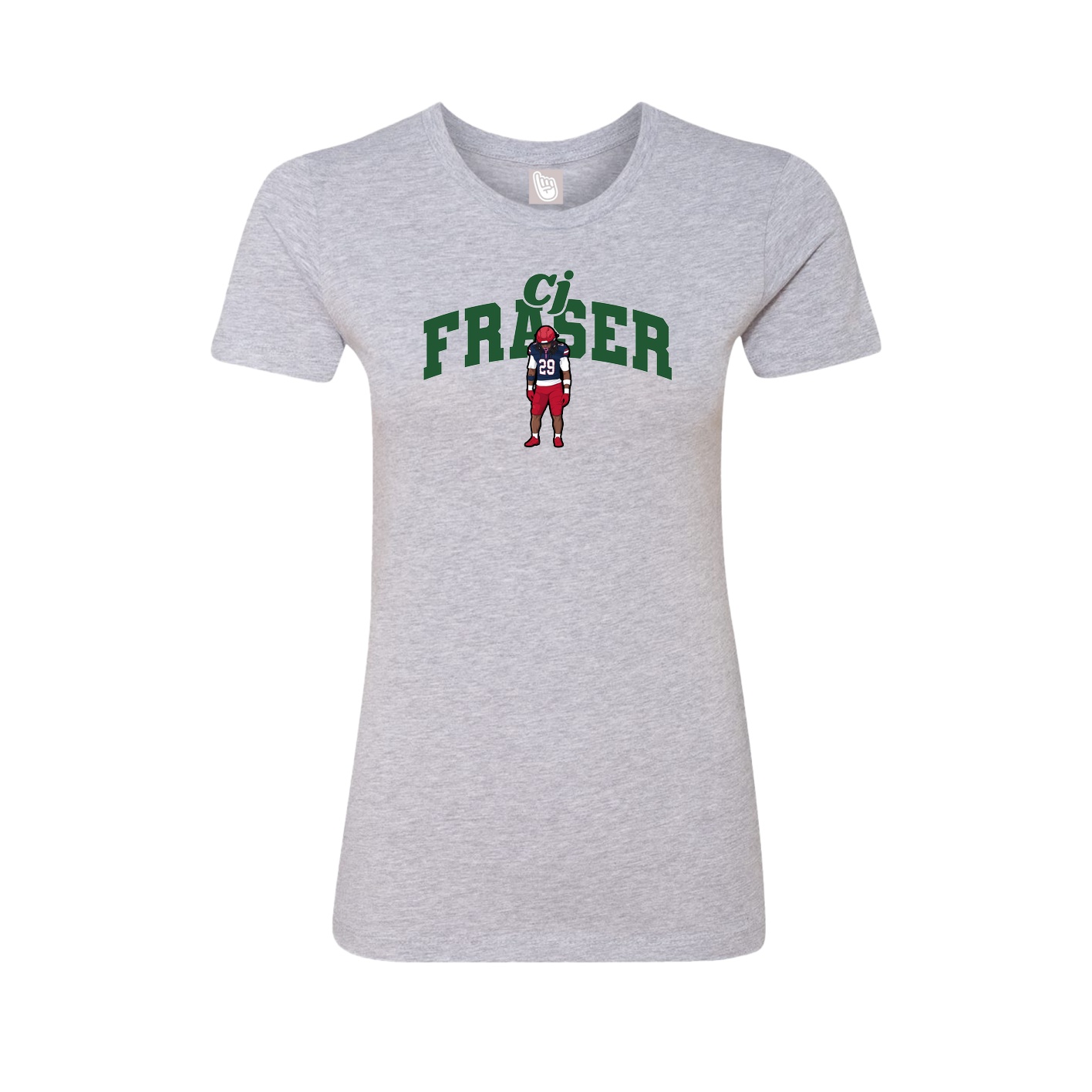 Womens Tee — Signature Arch in Grey