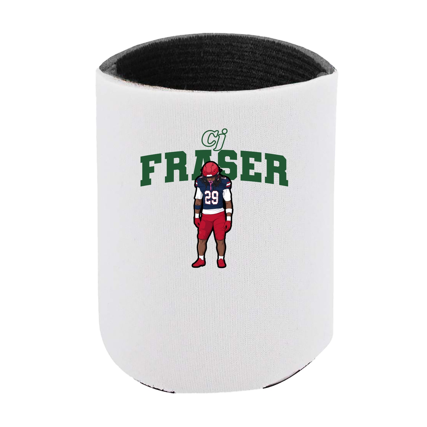 Can Holder — Name Arch in White