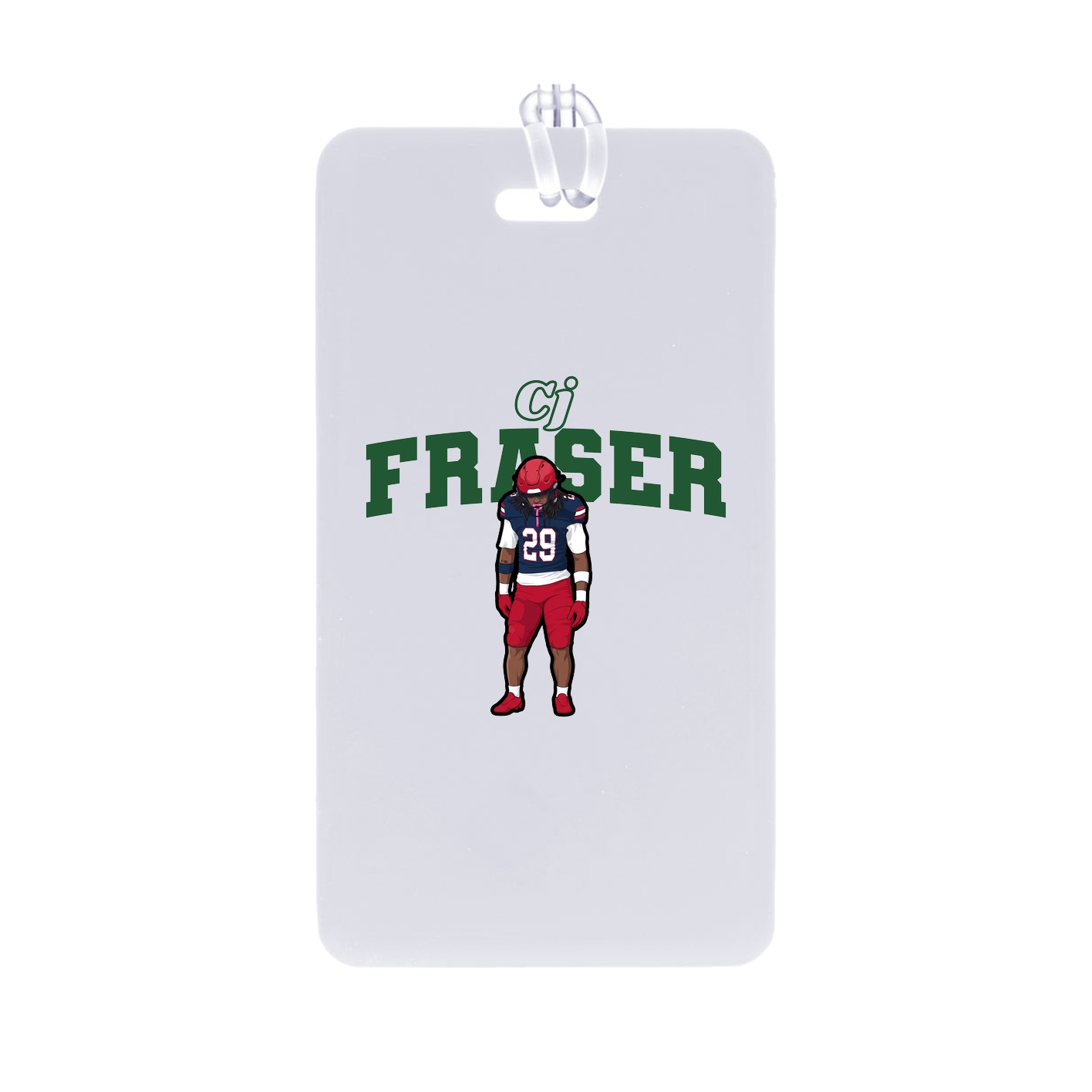 Bag Tag — Name Arch in Classic