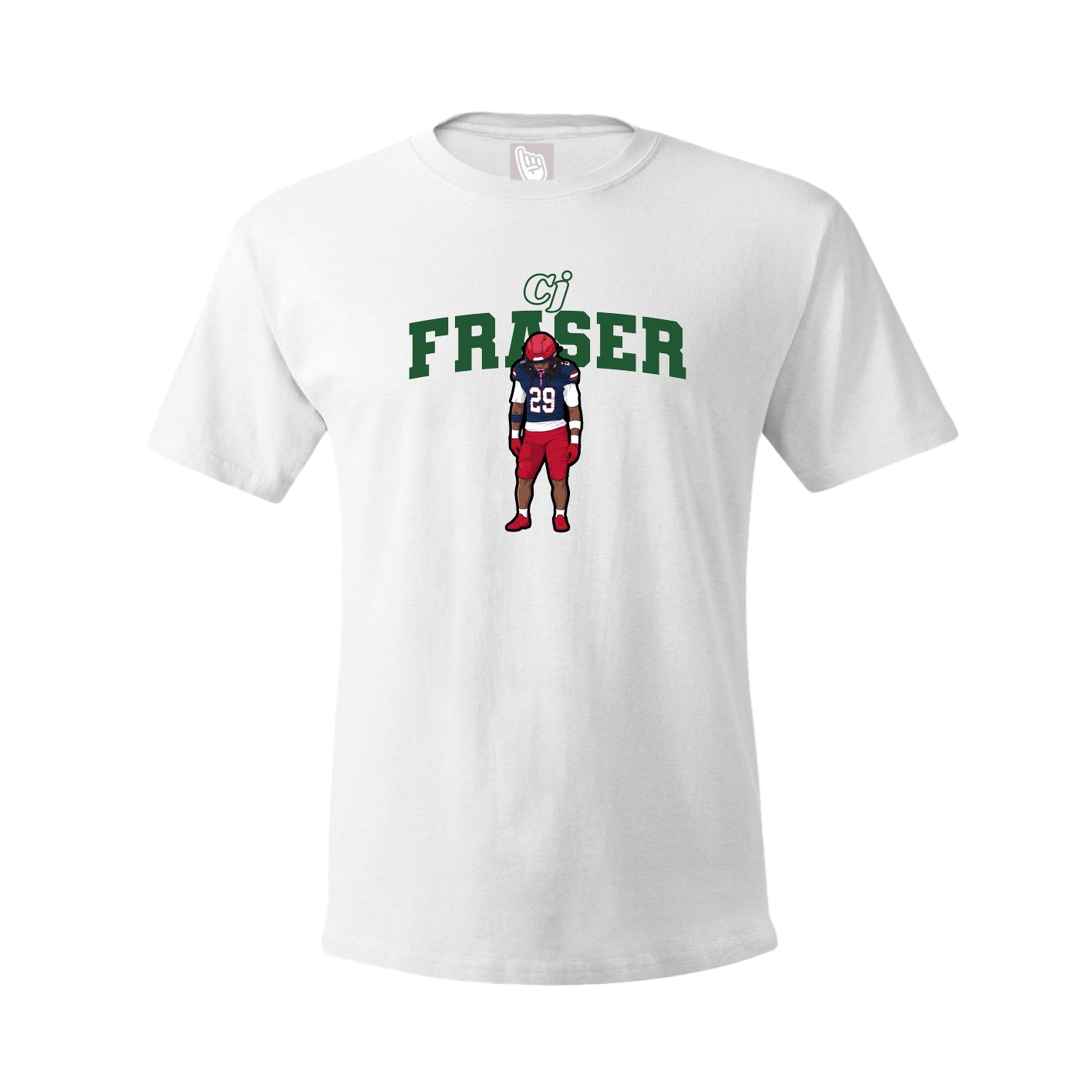 Tee — Name Arch in White