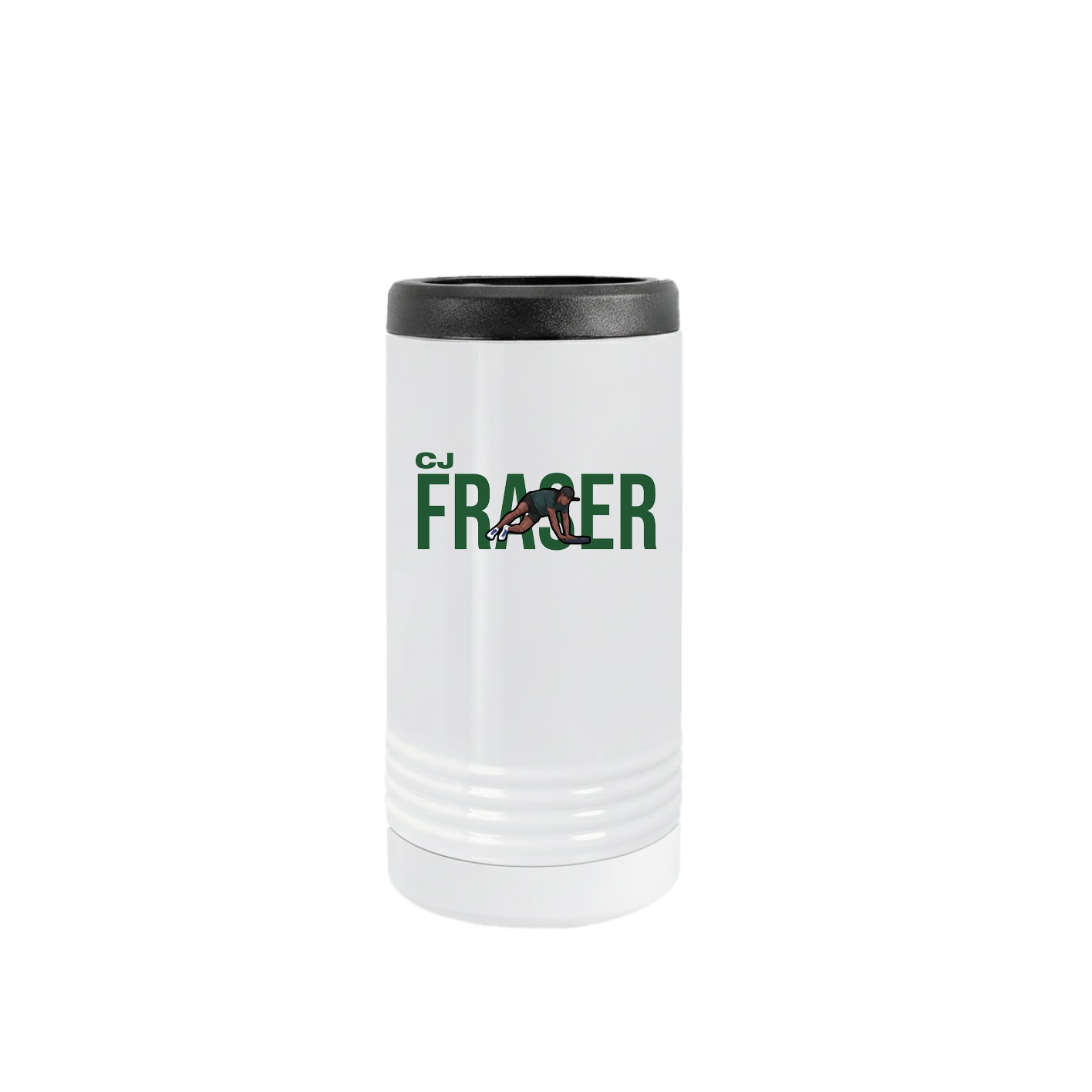 Slim Beverage Holder — Player Name in White