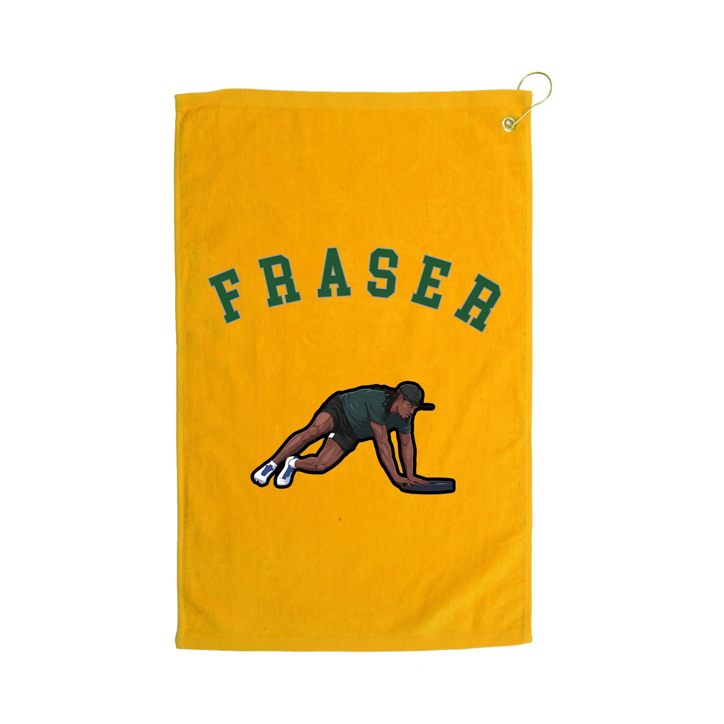 Golf Towel — Shirsey Arch in Gold