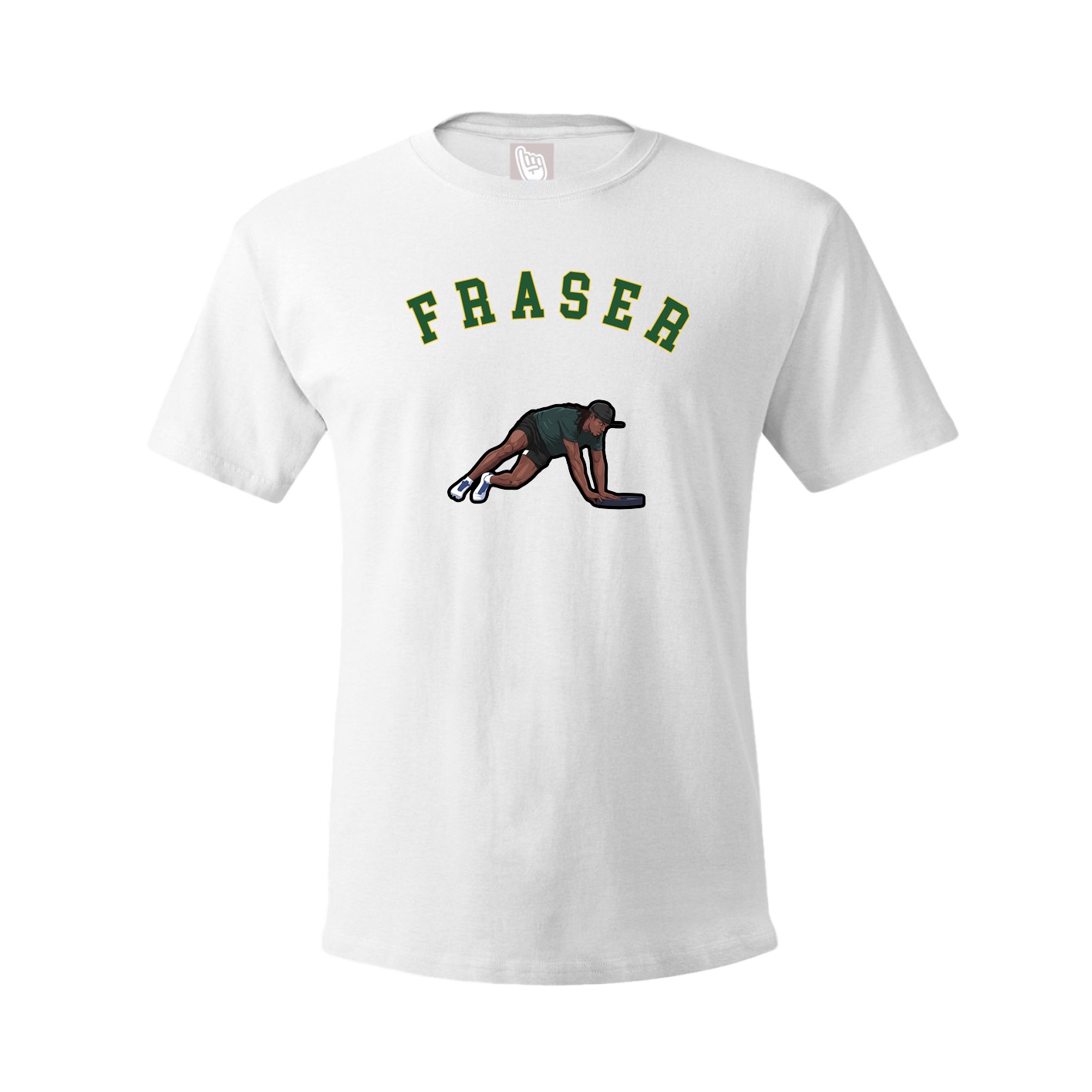 Youth Tee — Shirsey Arch in White